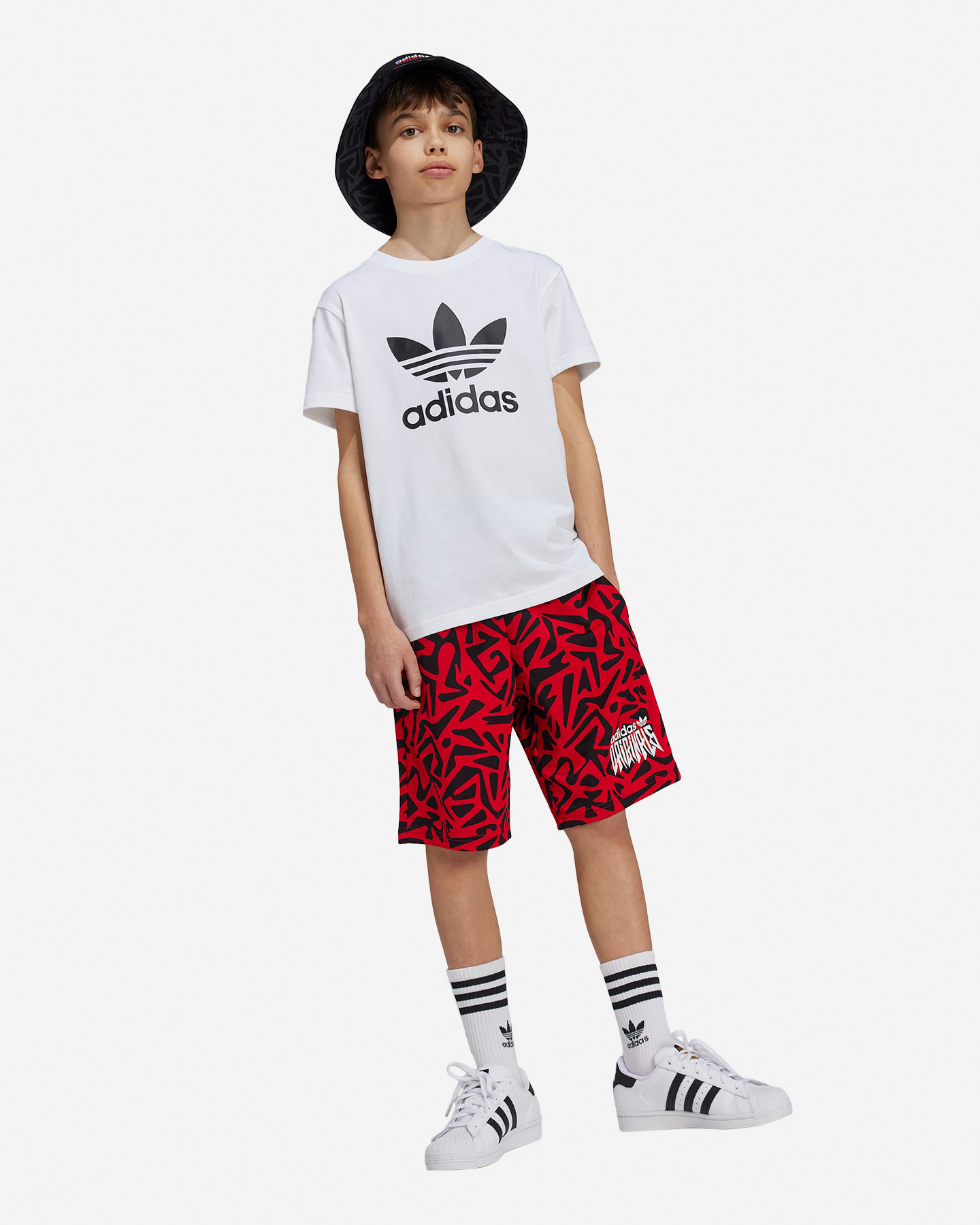 T-shirt ADIDAS BIG LOGO JR - Bianco - 3 | Cisalfa Sport