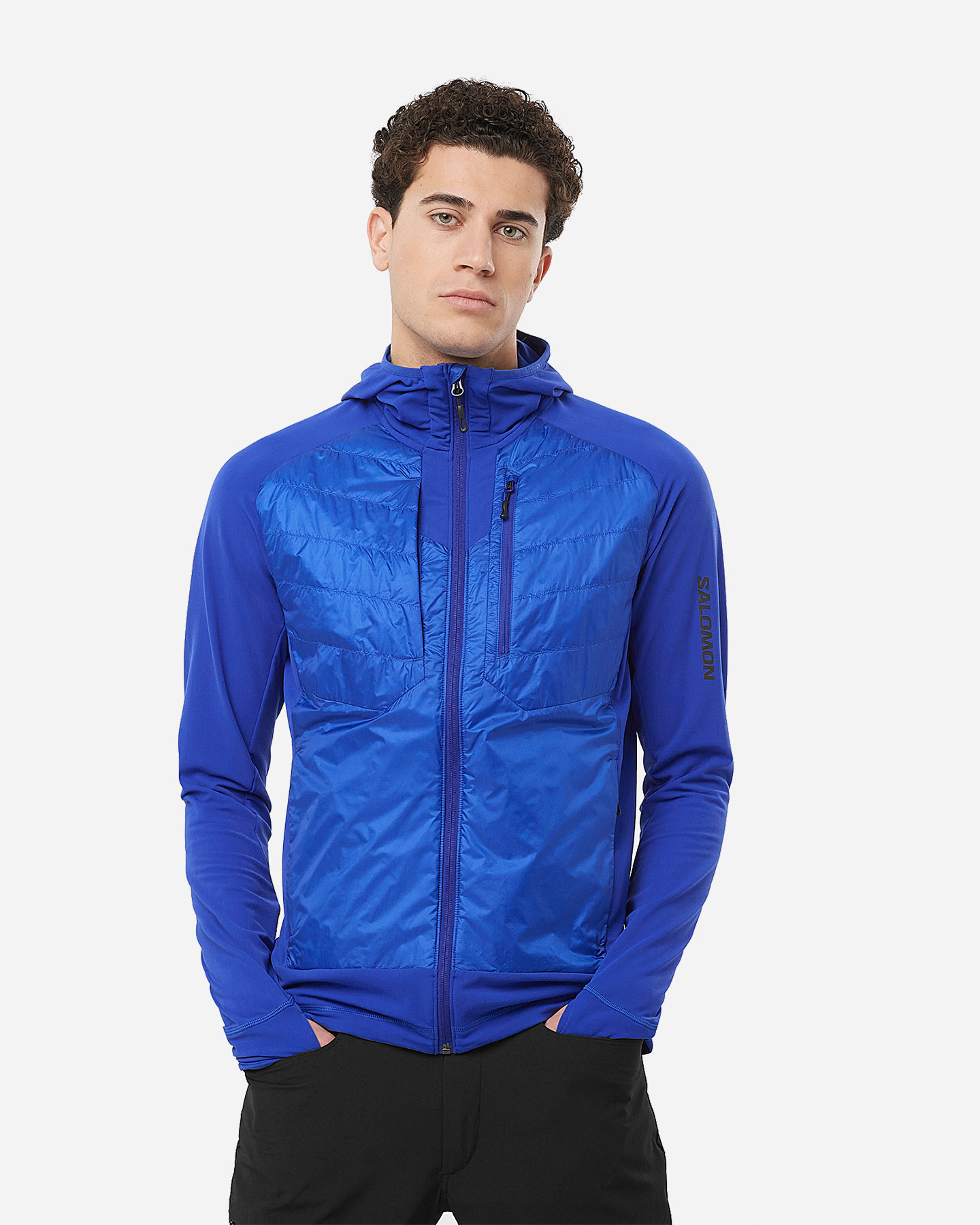 Pile SALOMON ELIXIR HYBRID M - Blu - 1 | Cisalfa Sport