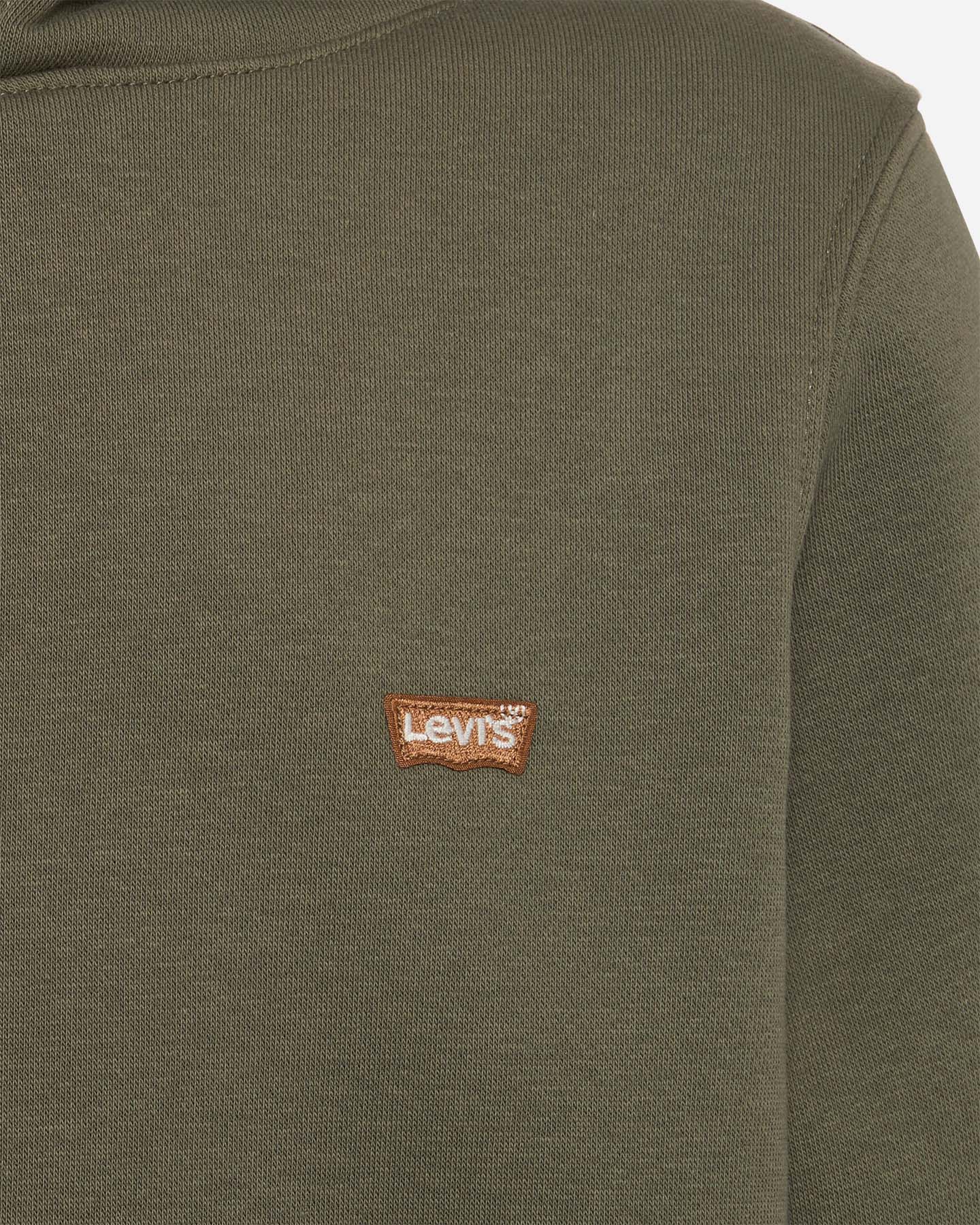 Felpa LEVI'S MINI BATWING JR - Verde - 2 | Cisalfa Sport