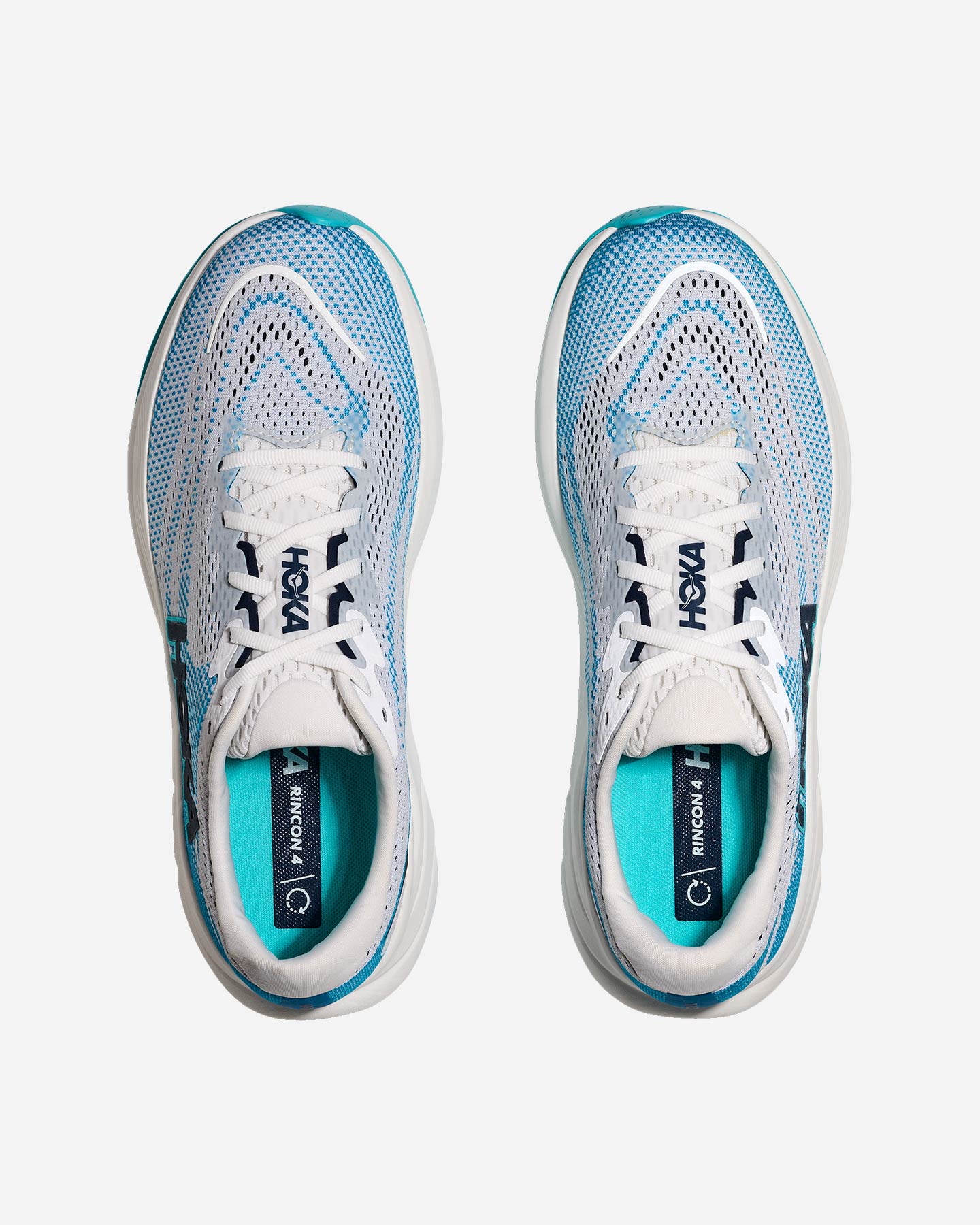 Scarpe running HOKA RINCON 4 M - Bianco - 4 | Cisalfa Sport