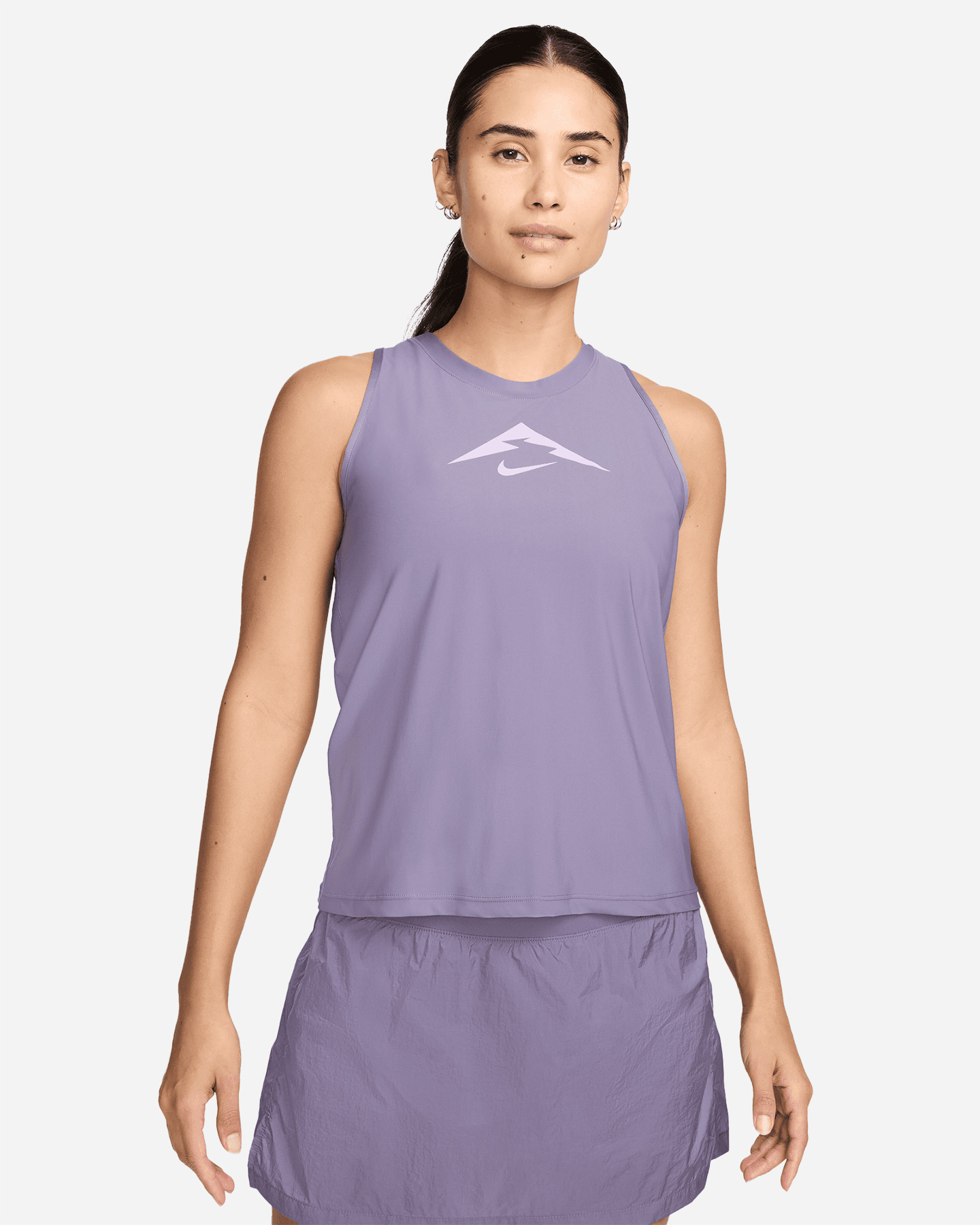 Canotta running NIKE TRAIL DRI FIT GRX W - Lilla - 0 | Cisalfa Sport