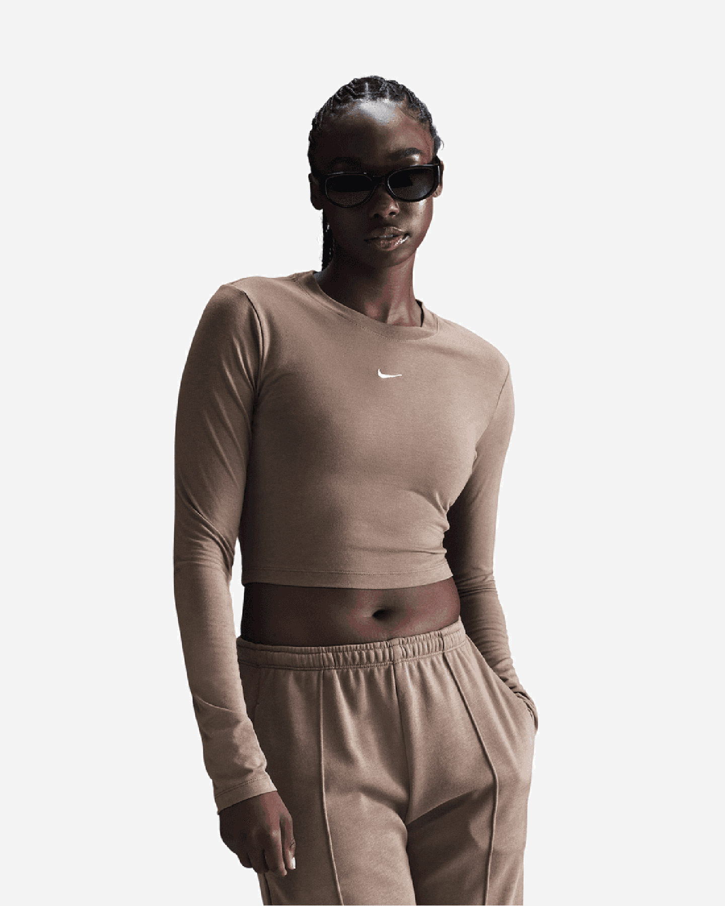 T-shirt NIKE JERSEY W - Marrone - 0 | Cisalfa Sport