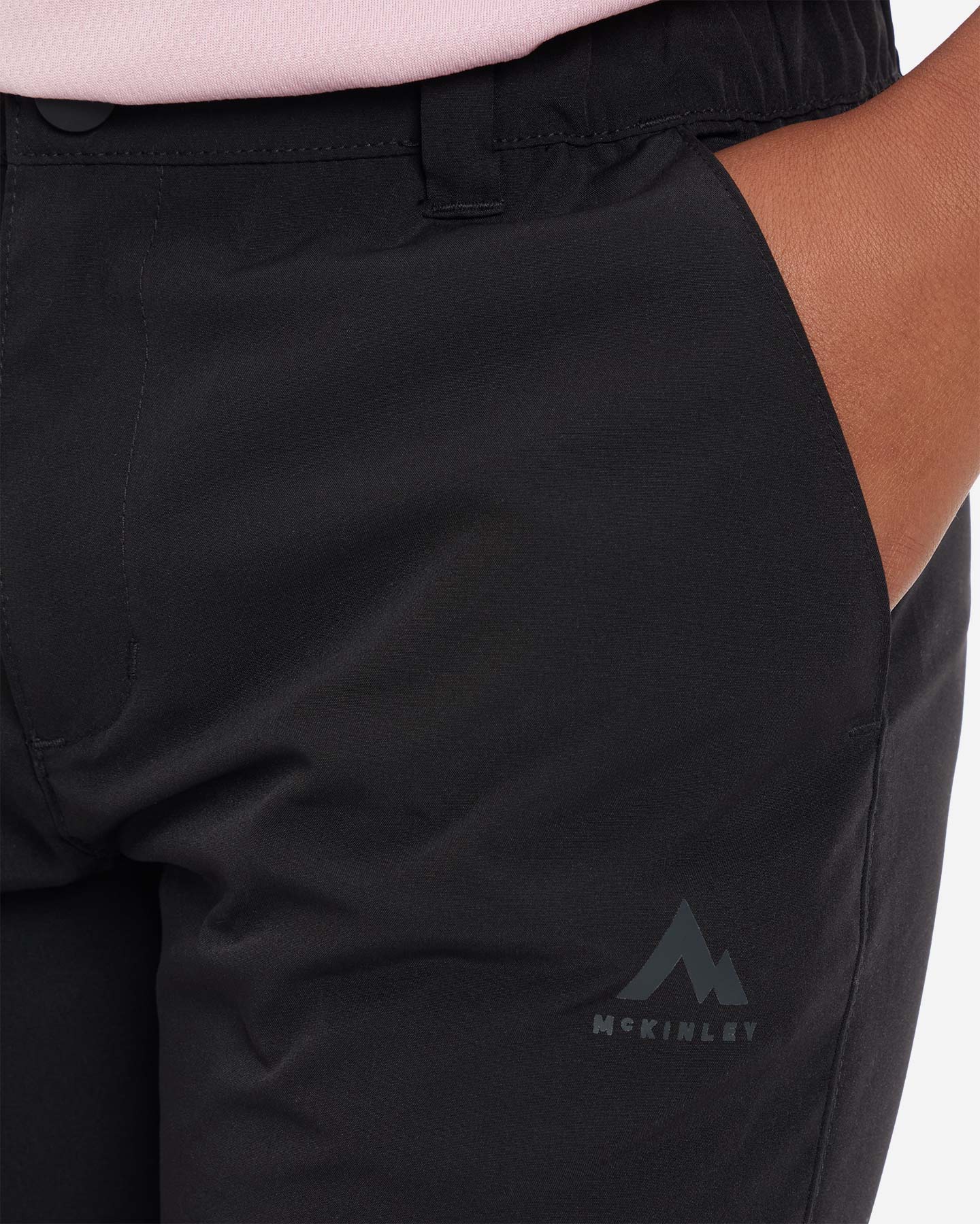 Pantalone outdoor MCKINLEY SANNA JR - Nero - 4 | Cisalfa Sport