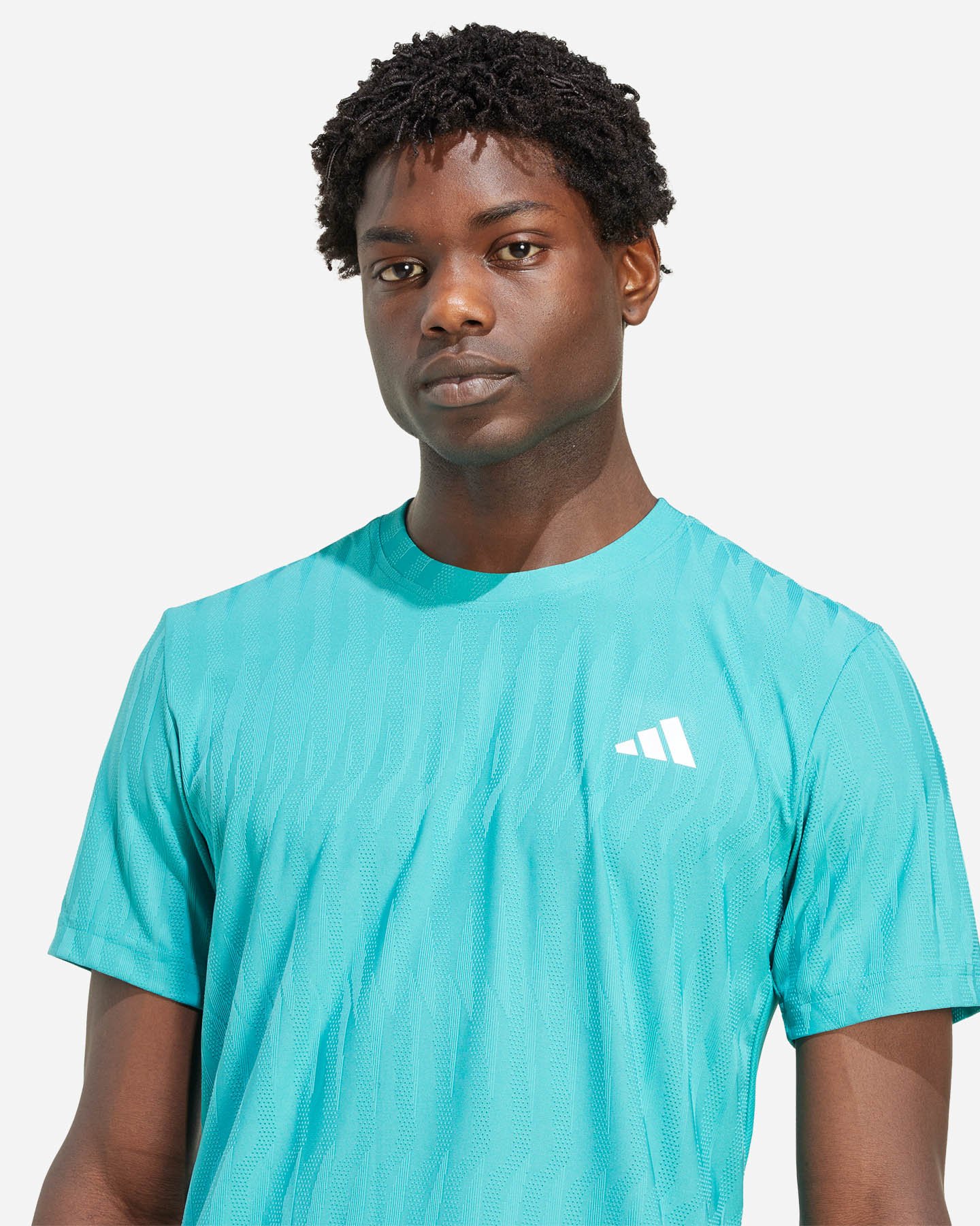 T-shirt tennis ADIDAS FREELIFT M - Blu - 4 | Cisalfa Sport