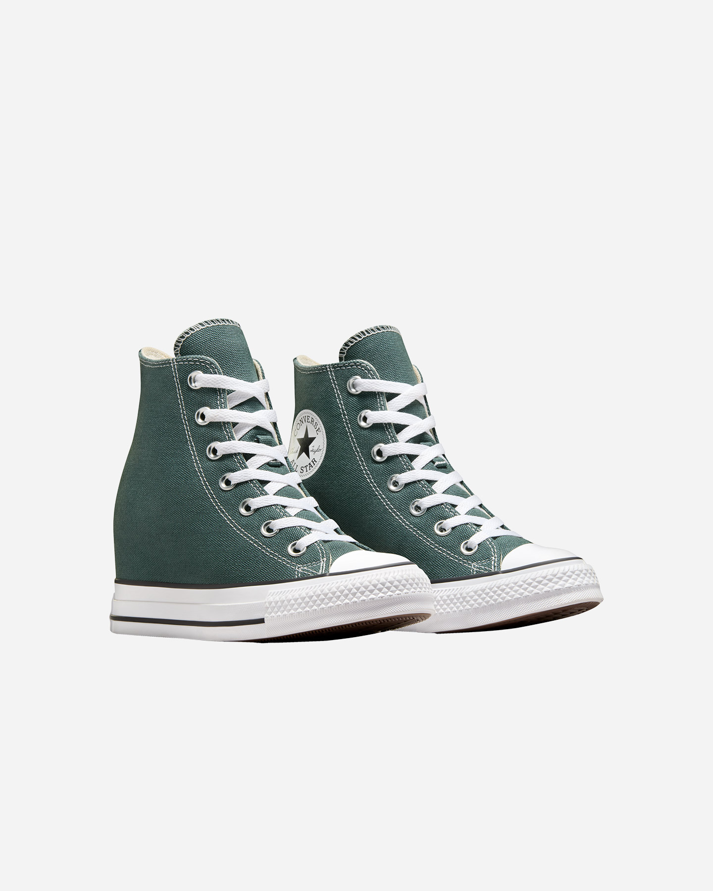 Scarpe sneakers CONVERSE CHUCK TAYLOR ALL STAR WEDGE HIGH W - Verde - 1 | Cisalfa Sport