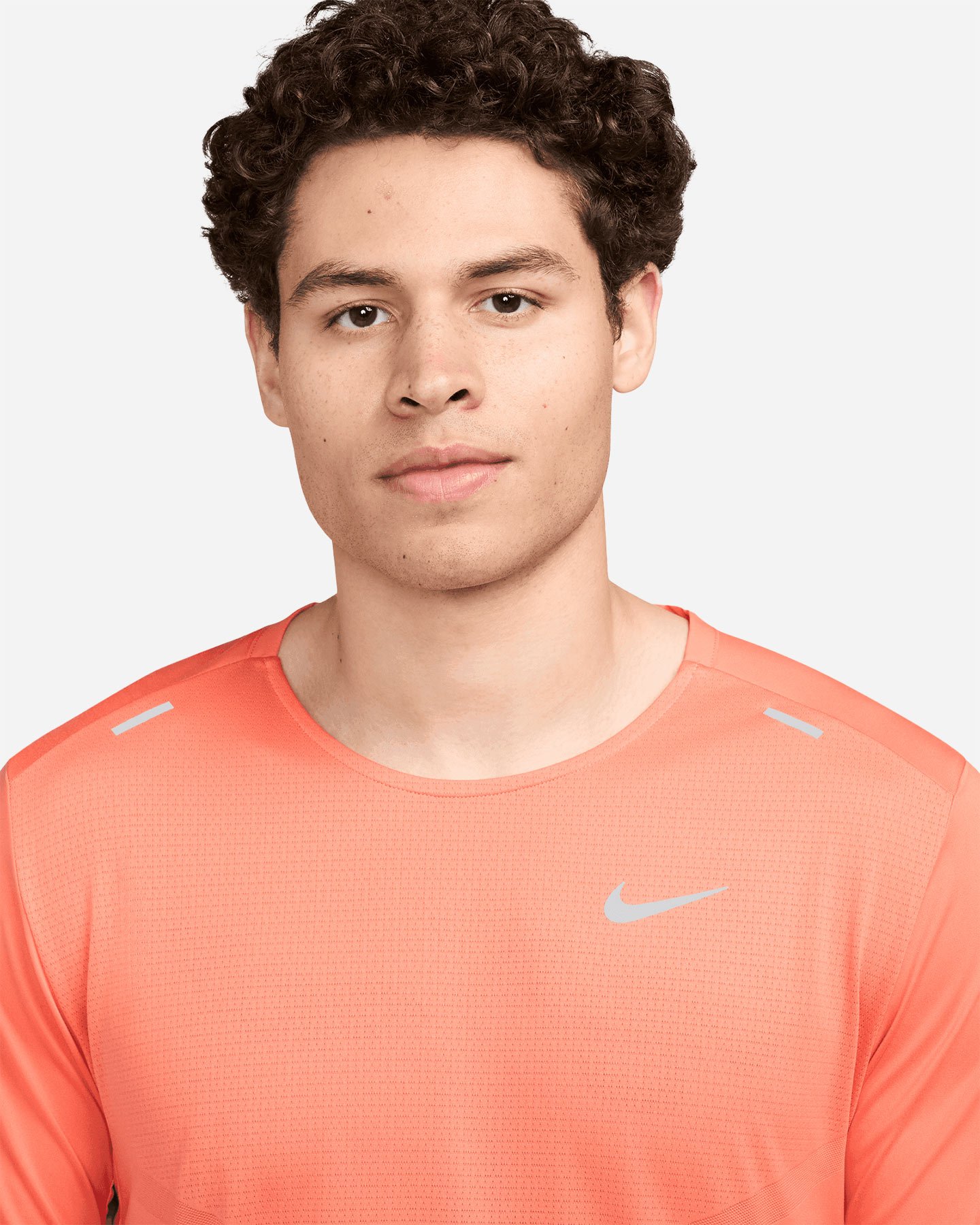 T-shirt running NIKE RISE 365 M - Arancione - 3 | Cisalfa Sport