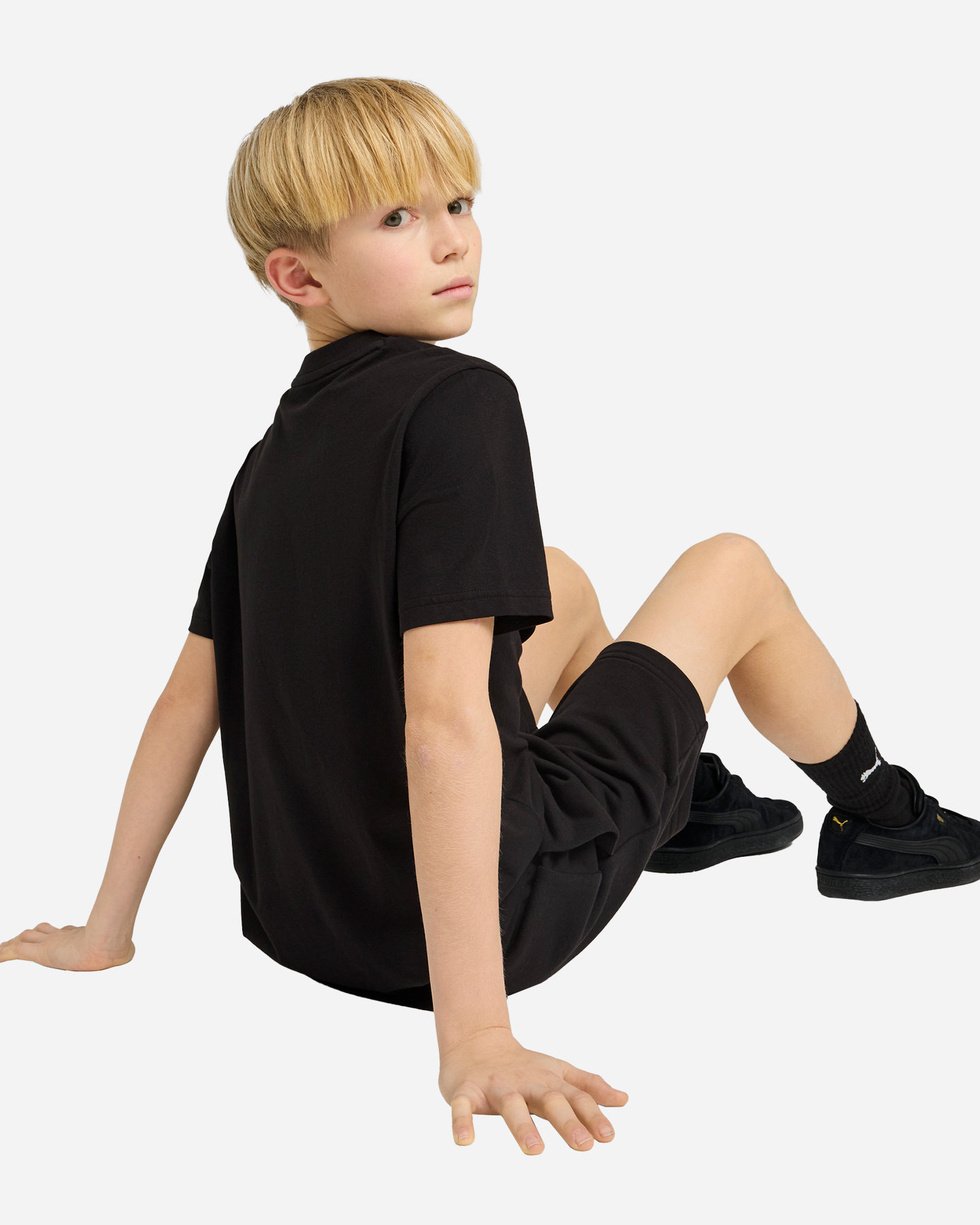 T-shirt PUMA ESSENTIALS BIG LOGO JR - Nero - 4 | Cisalfa Sport