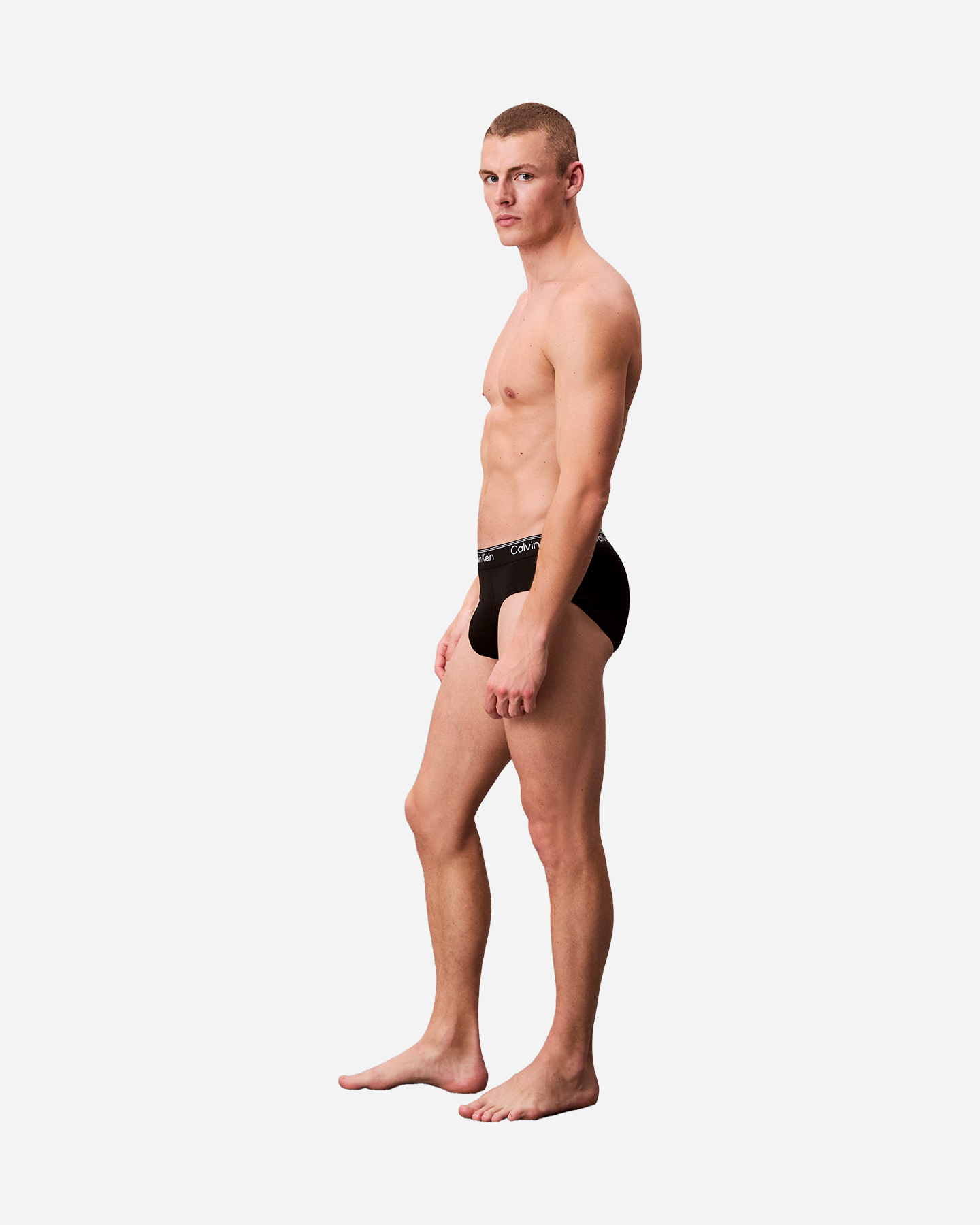 Intimo CALVIN KLEIN UNDERWEAR 3PACK SLIP HIP BRIEF M - Nero - 4 | Cisalfa Sport