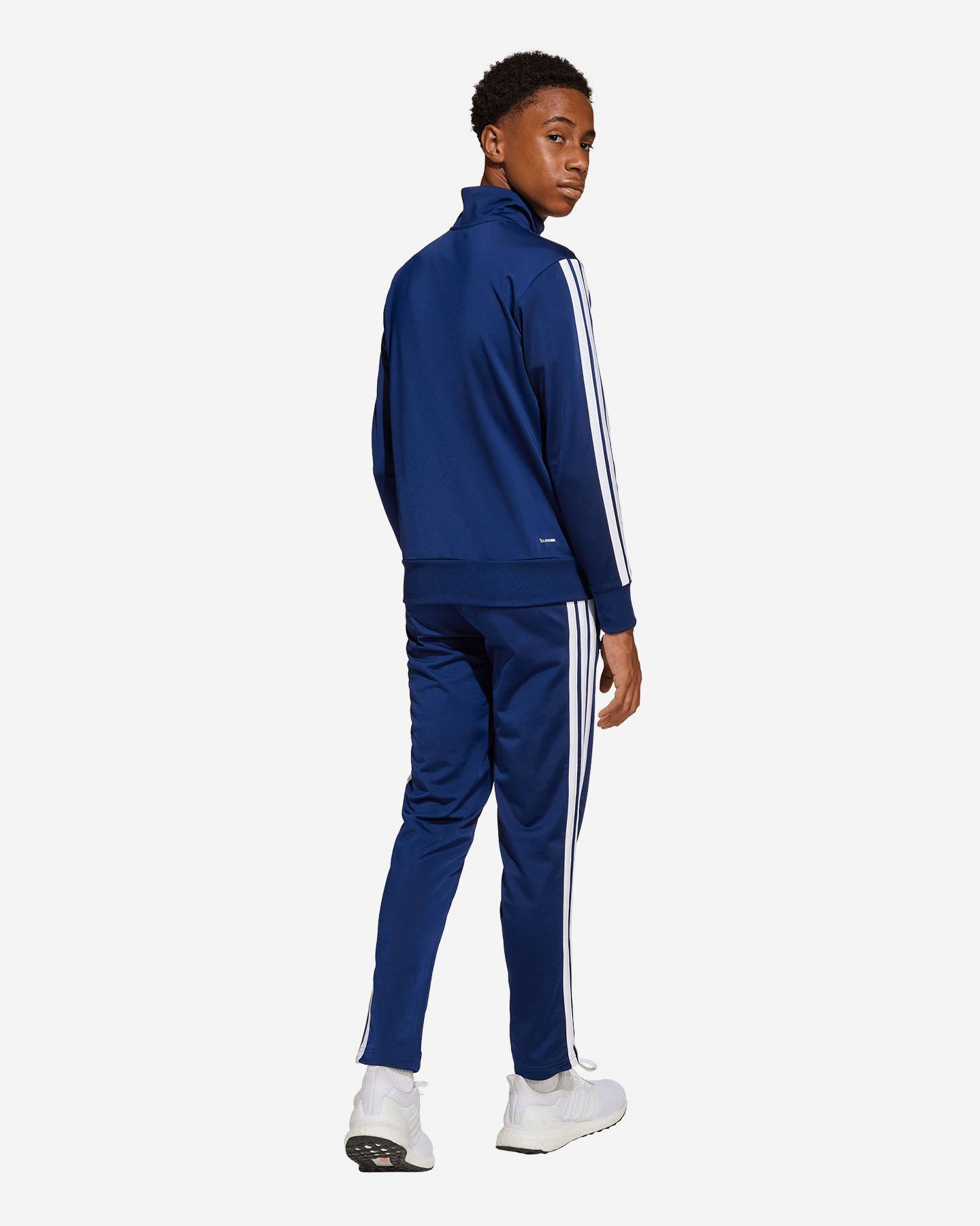 Tuta ADIDAS 3STRIPES JR - Blu - 4 | Cisalfa Sport