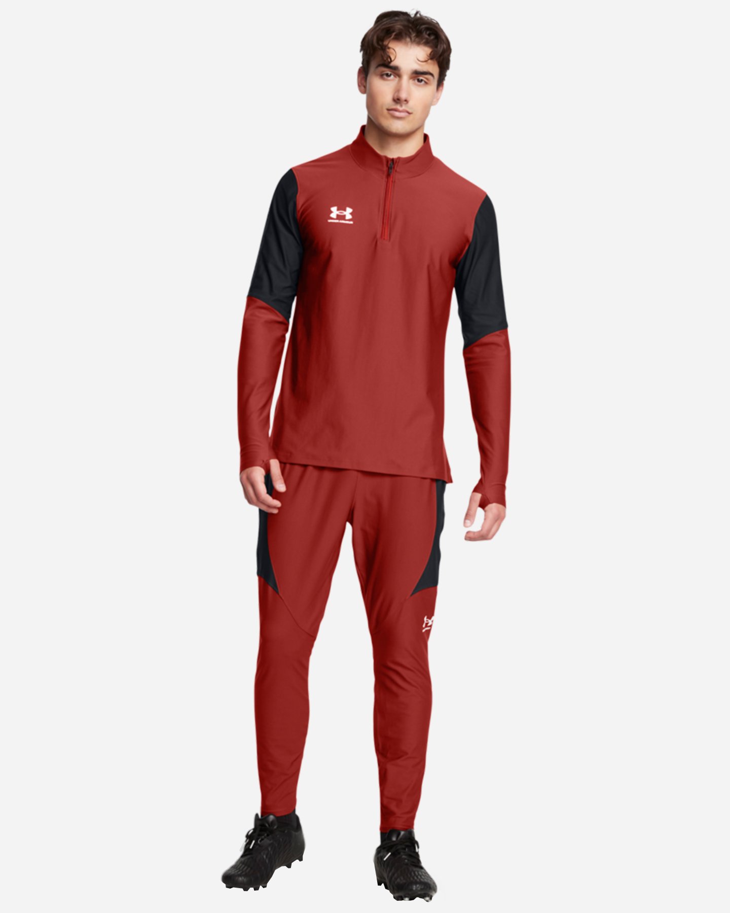 Pantaloncini calcio UNDER ARMOUR PRO M - Arancione - 5 | Cisalfa Sport