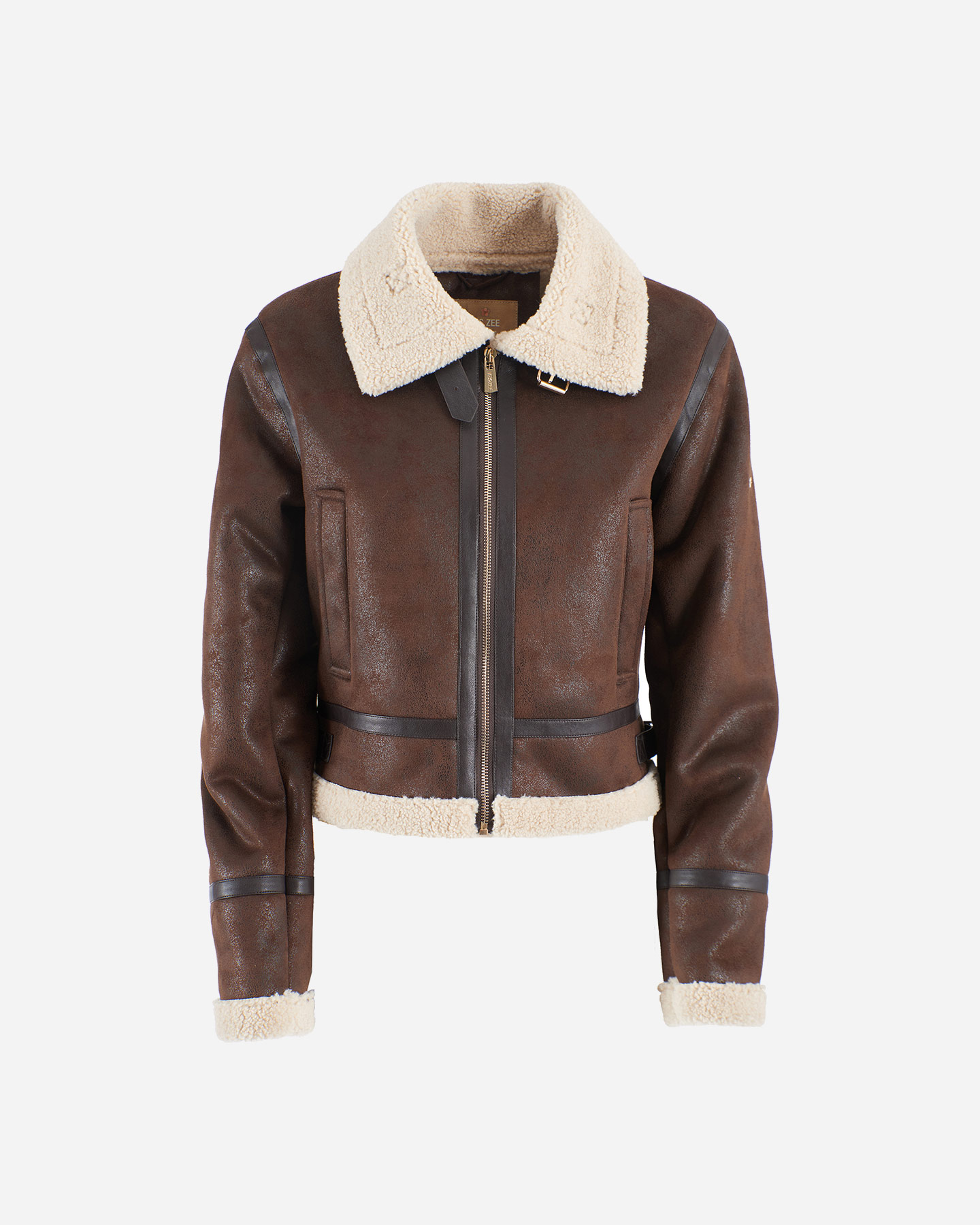 Giubbotto YES ZEE TEDDY CROP W - Marrone - 0 | Cisalfa Sport