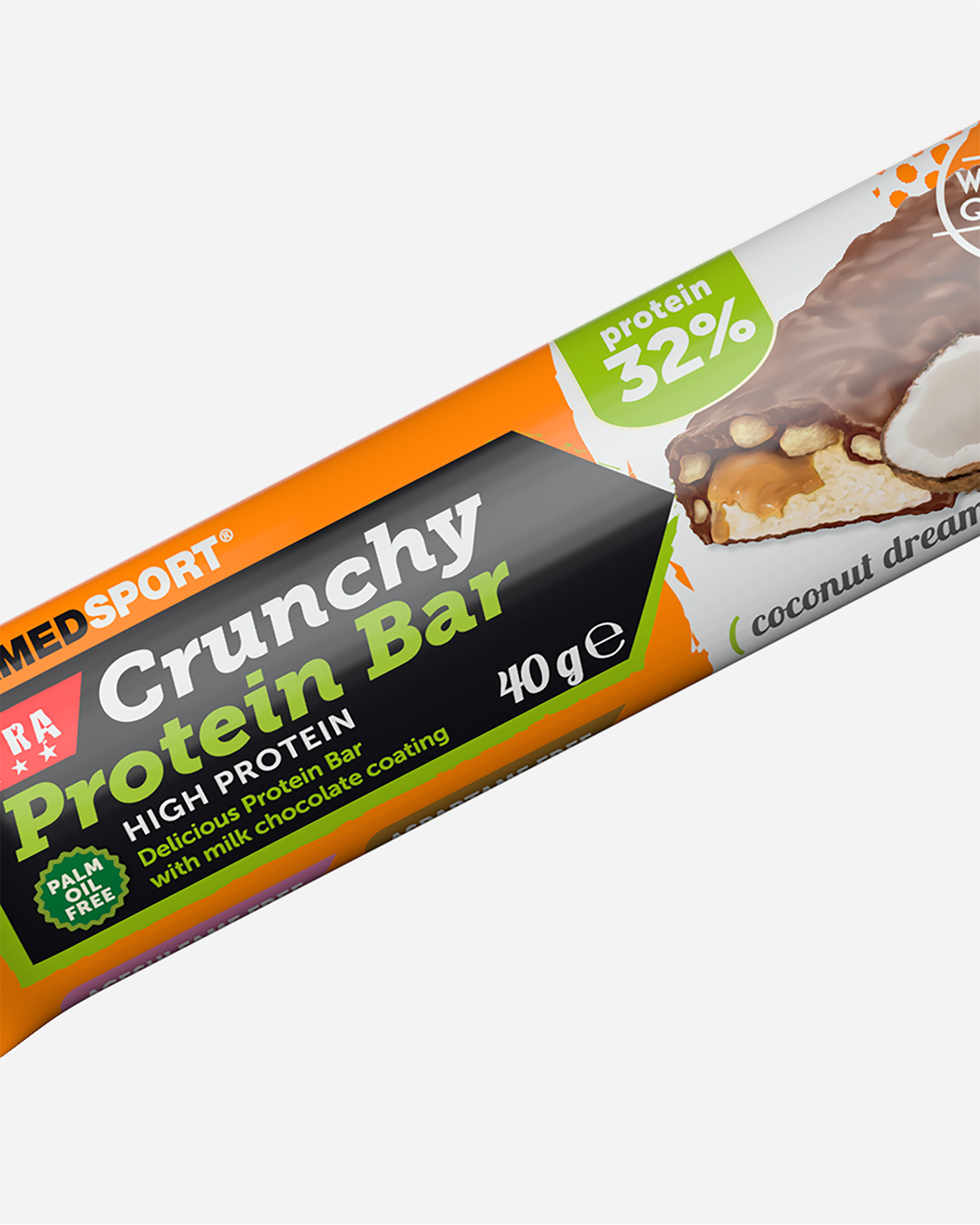 Energetico NAMED SPORT CRUNCHY PROTEINBAR 40G - Color mix - 1 | Cisalfa Sport