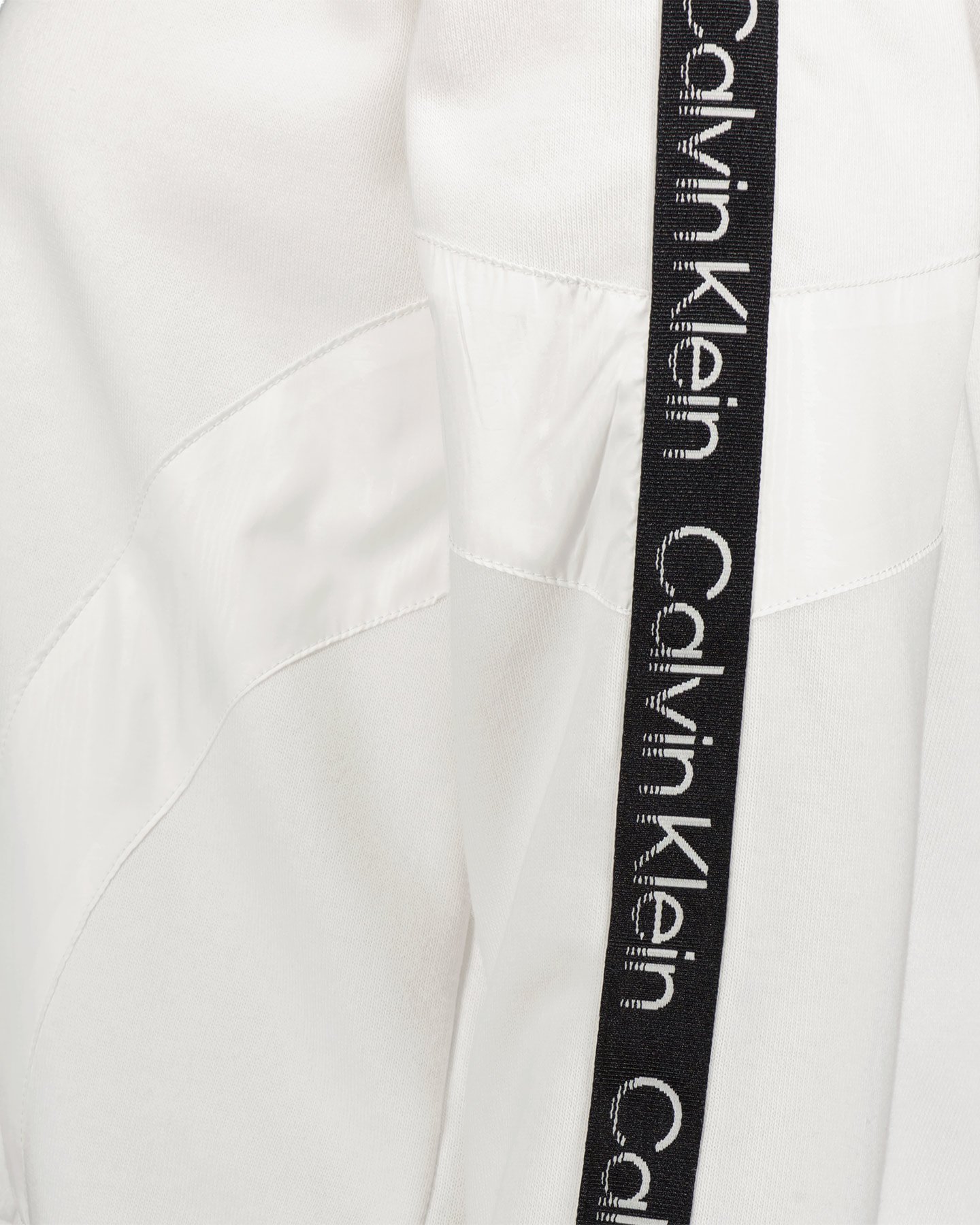 Felpa CALVIN KLEIN SPORT POLY TAPE W - Bianco - 2 | Cisalfa Sport