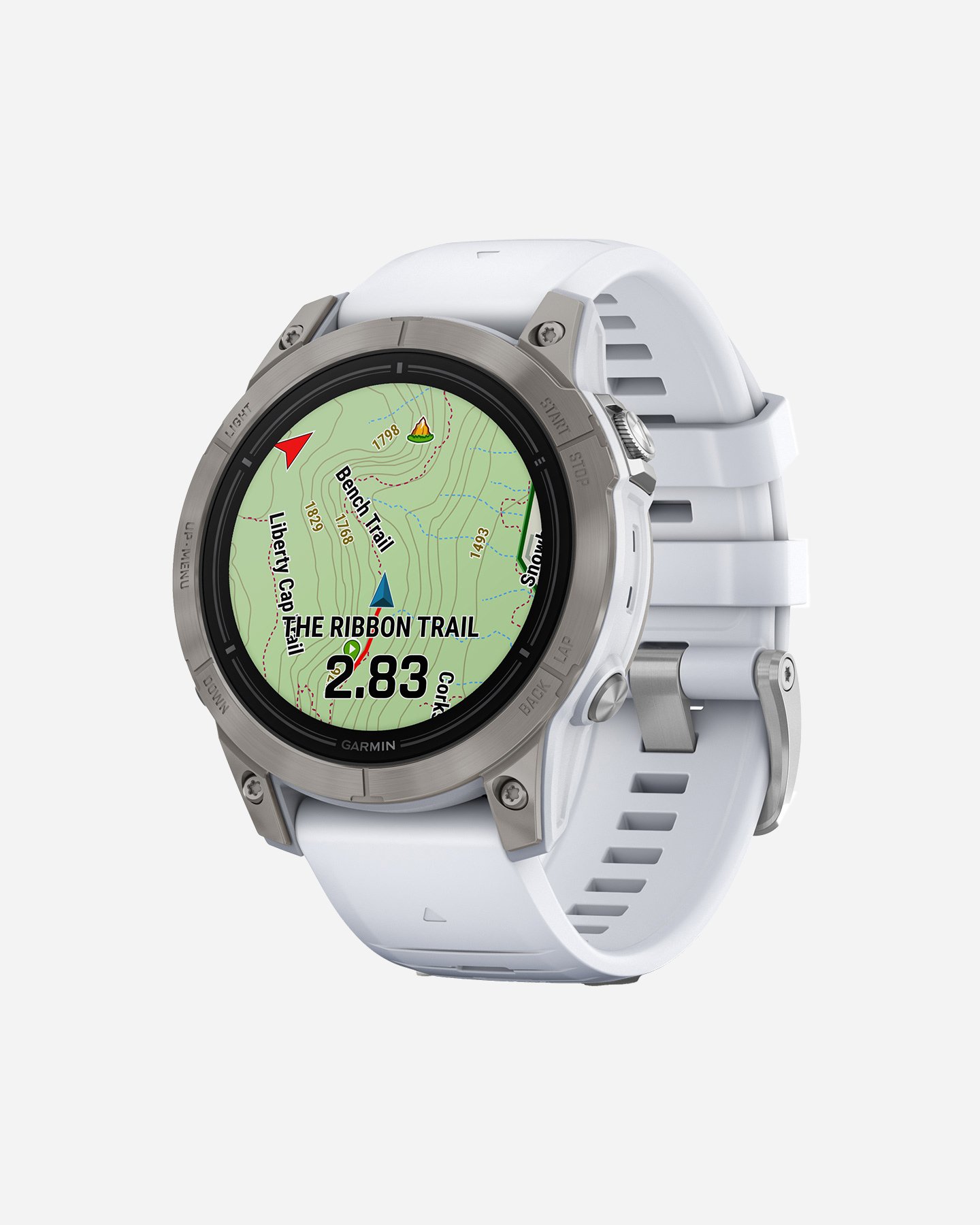 Orologio multifunzione GARMIN EPIX PRO 47MM SAPH  - Bianco - 1 | Cisalfa Sport