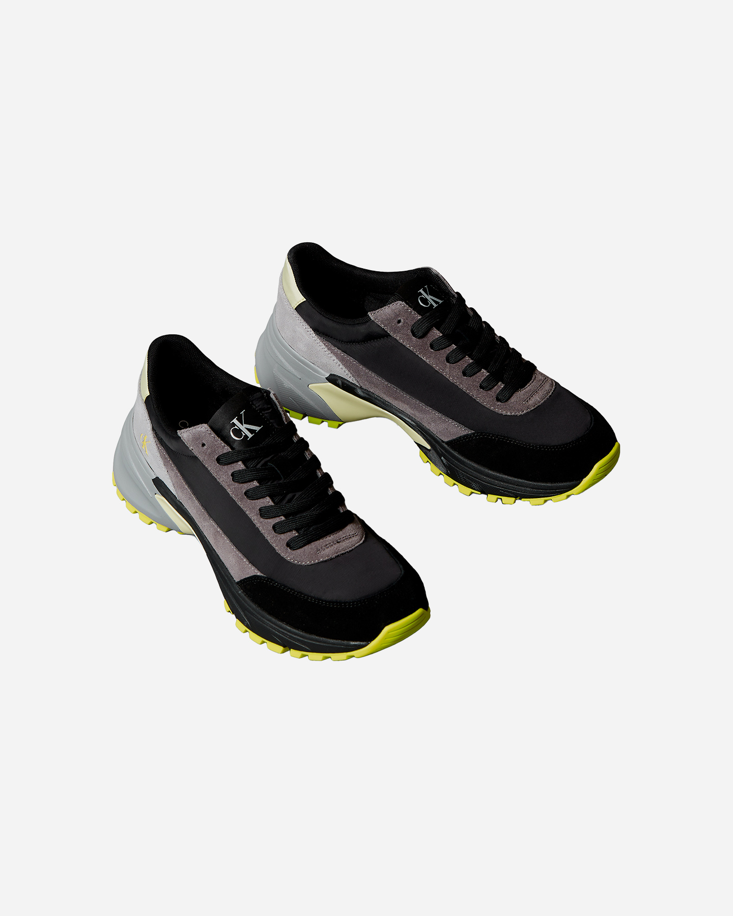 Scarpe sneakers CALVIN KLEIN JEANS HIKE RUNNER CASUAL M - Nero - 1 | Cisalfa Sport