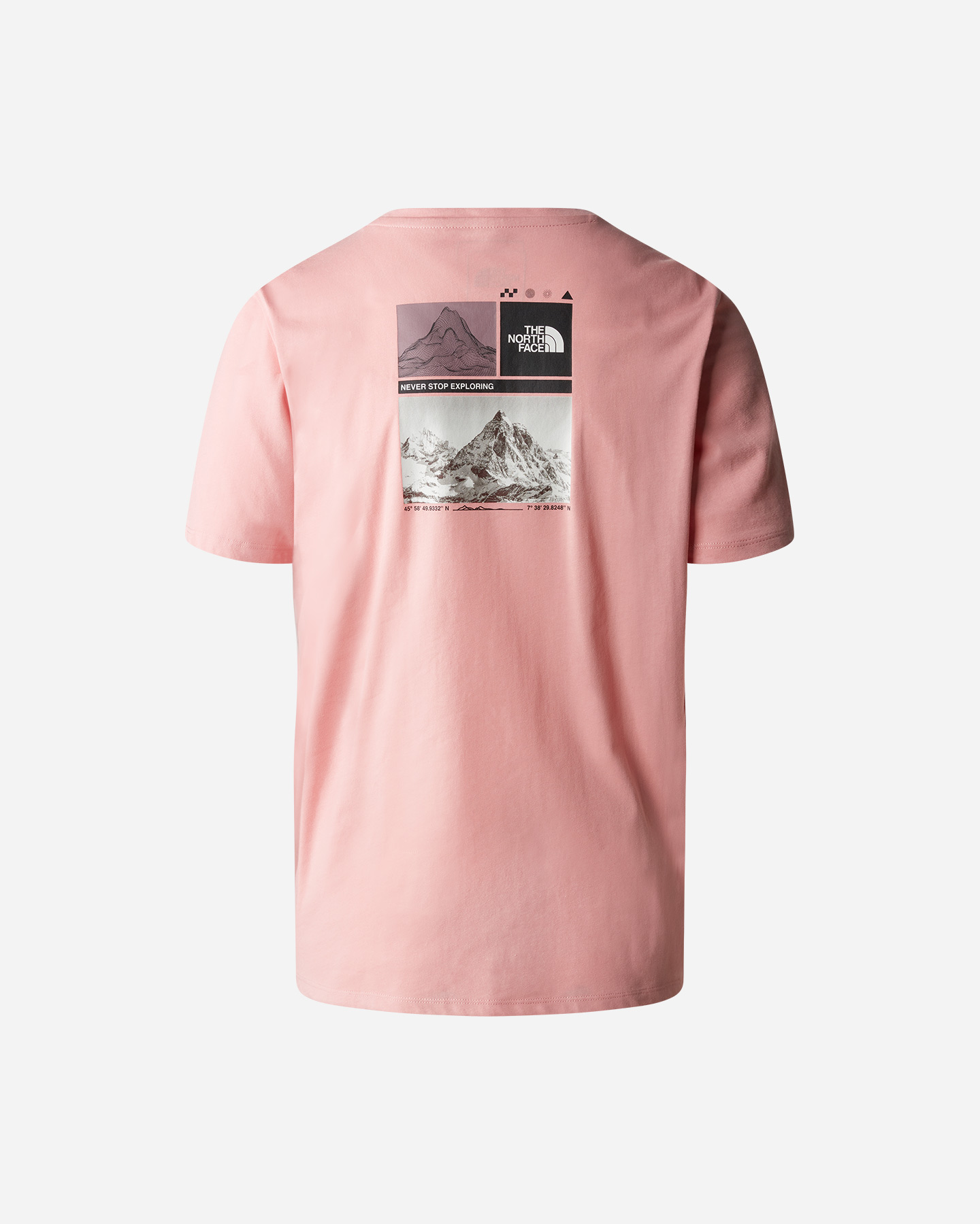 T-shirt THE NORTH FACE FOUNDATION GRAPHIC W - Rosa - 1 | Cisalfa Sport