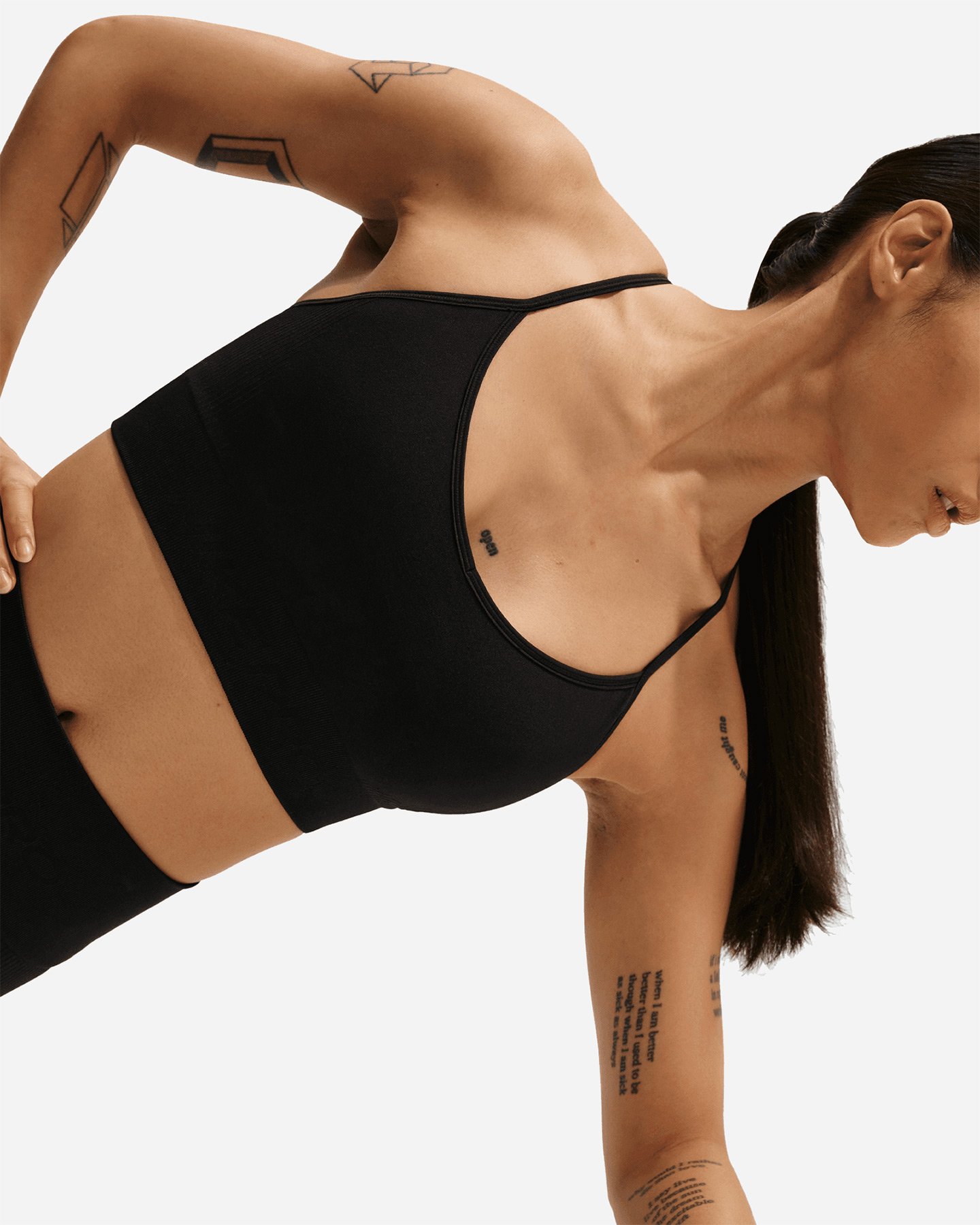 Bra training NIKE SEAMLESS LS PRO W - Nero - 5 | Cisalfa Sport