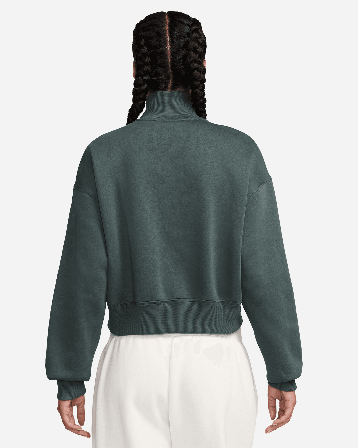 Felpa NIKE SMALL LOGO W - Verde - 1 | Cisalfa Sport