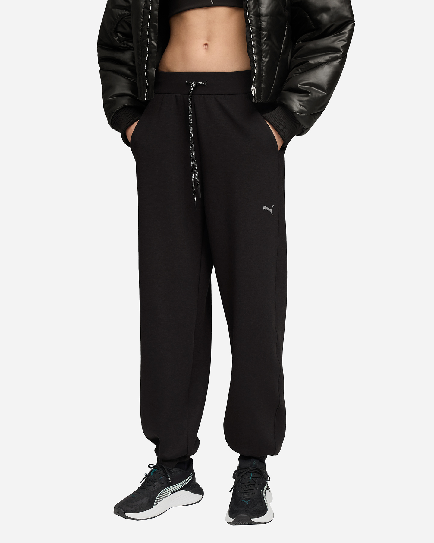 Pantalone training PUMA CLOUDSPUN W - Nero - 2 | Cisalfa Sport