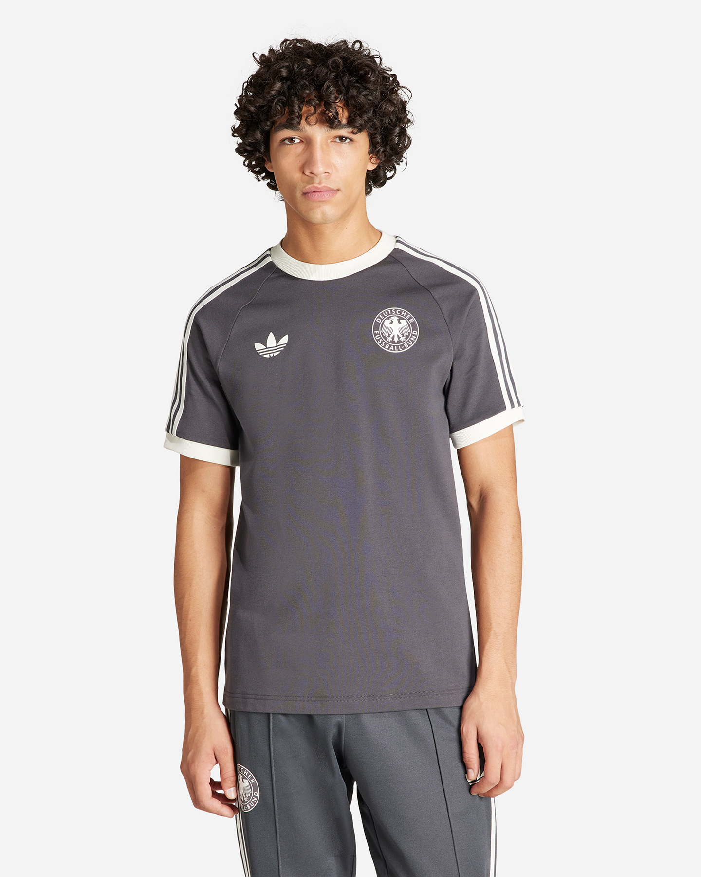 Abbigliamento calcio ufficiale ADIDAS GERMANIA OG ADICOLOR 3 STRIPES M - Antracite - 1 | Cisalfa Sport