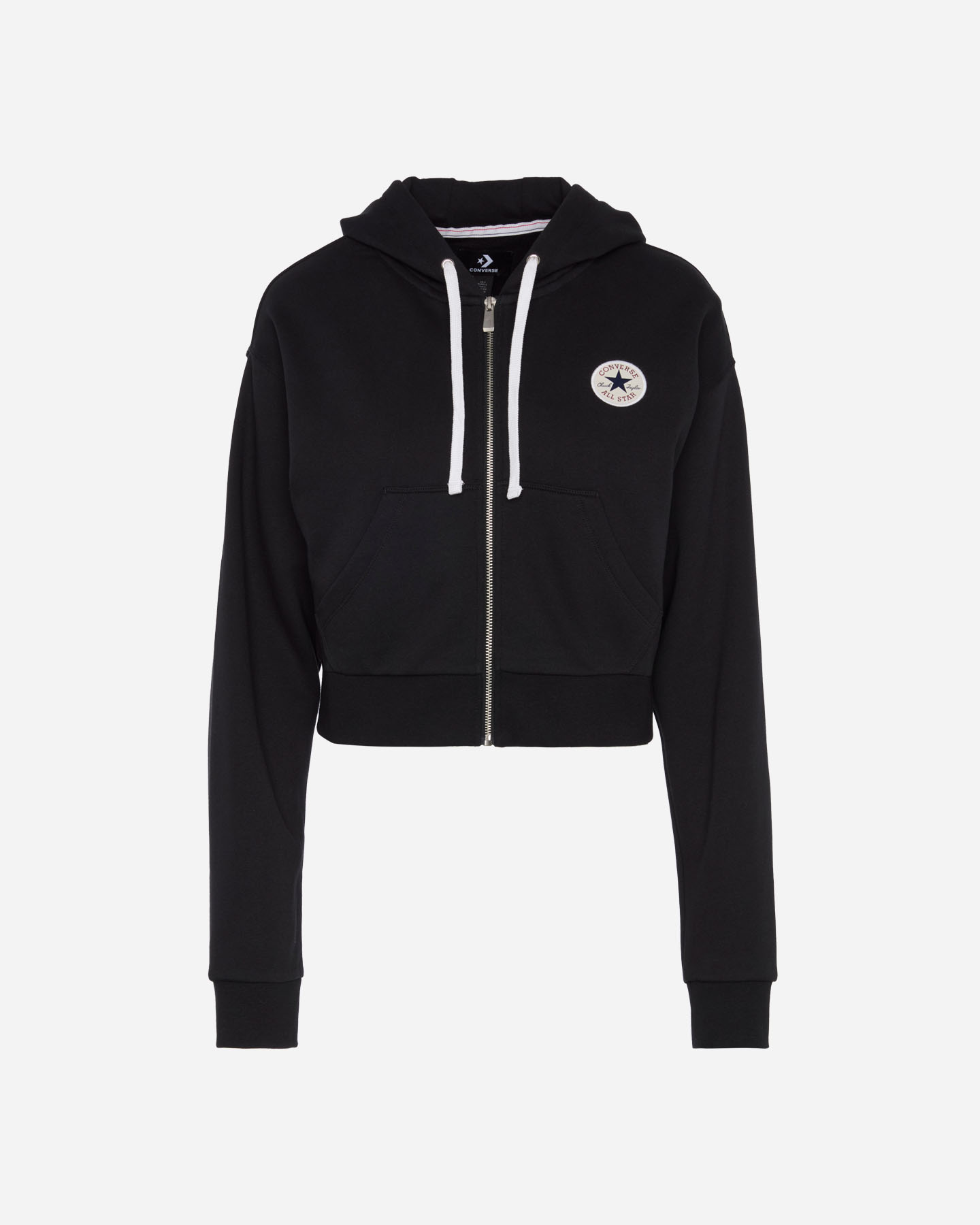 Felpa CONVERSE CHUCK TAYLOR W - Nero - 0 | Cisalfa Sport