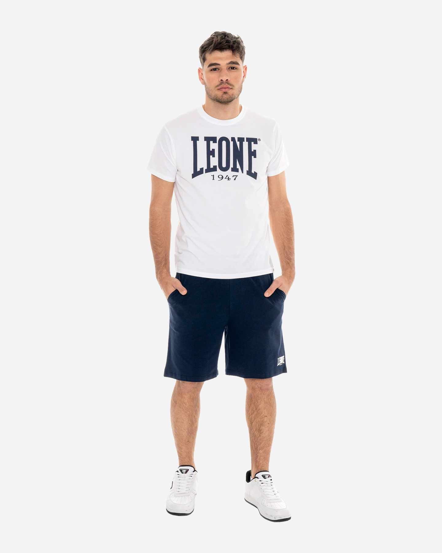 T-shirt LEONE BIG LOGO M - Bianco - 2 | Cisalfa Sport