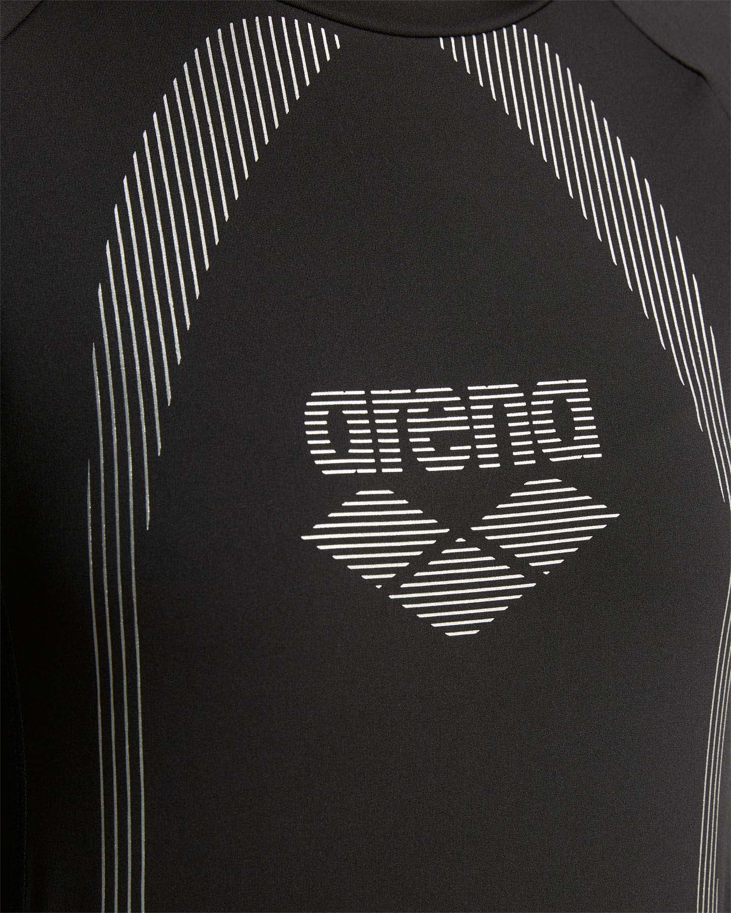 Maglia running ARENA DARK SHINE W - Nero - 4 | Cisalfa Sport