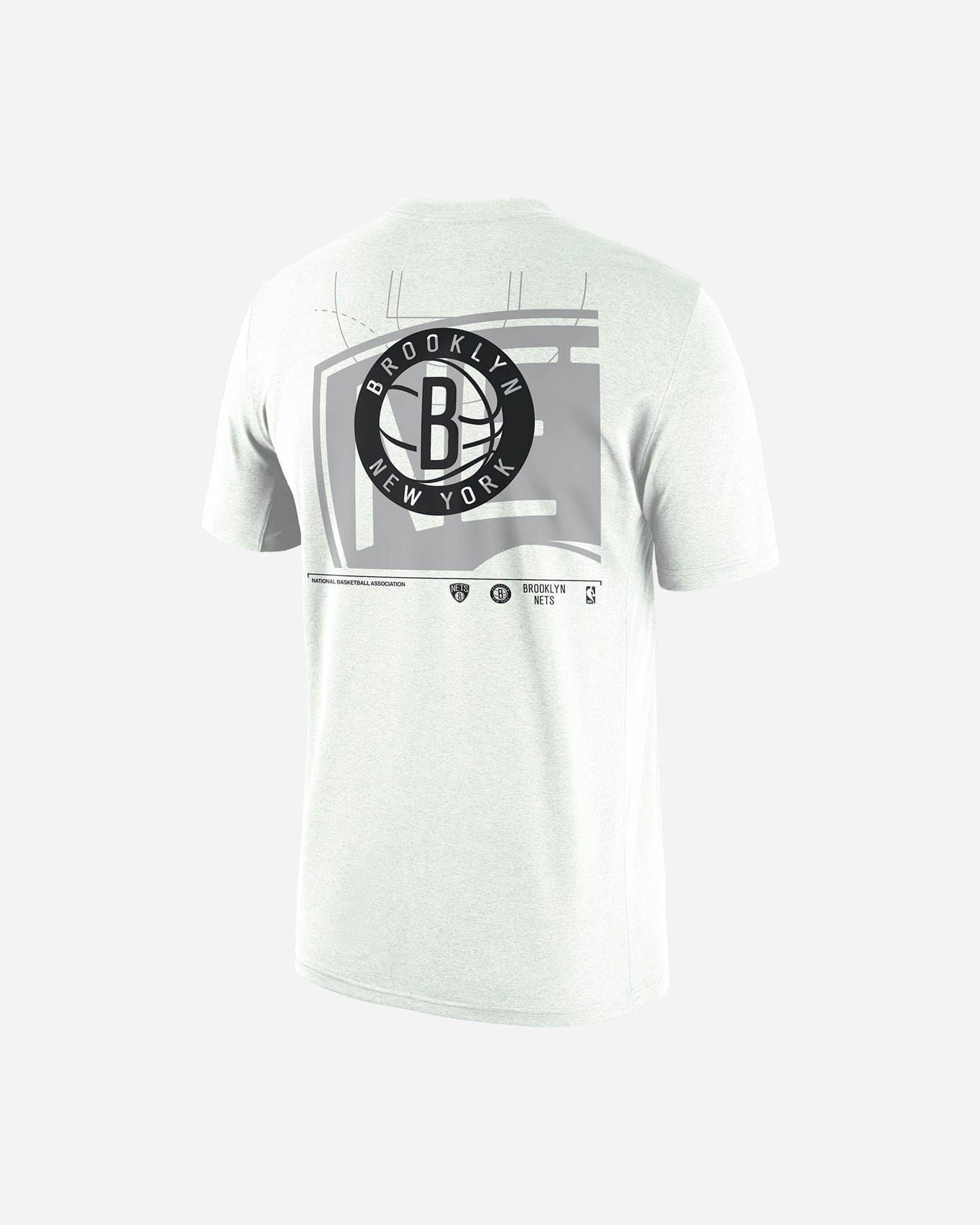 T shirt nba NIKE ESSENTIAL BP BROOKLYN NETS M - Bianco - 1 | Cisalfa Sport