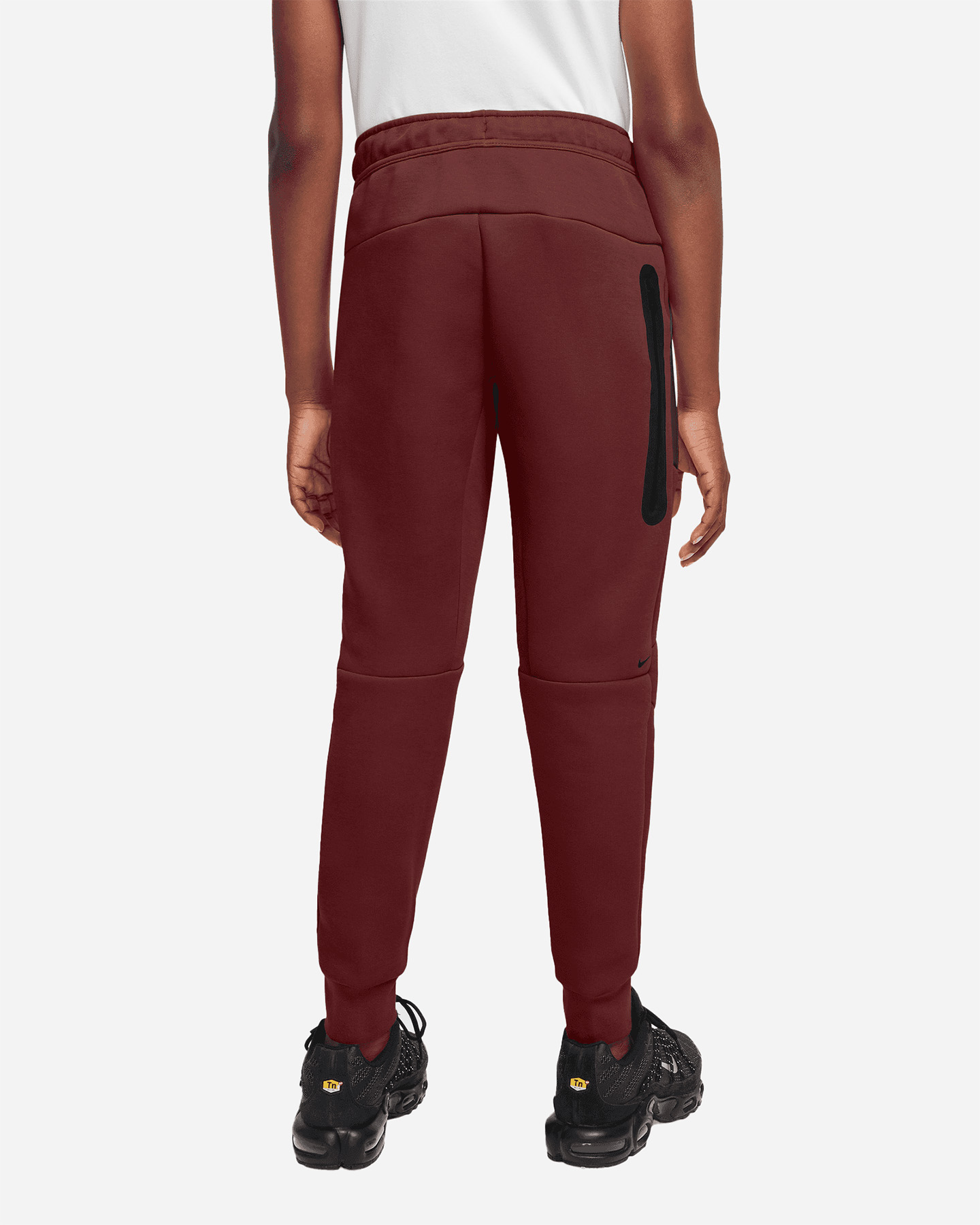Pantalone NIKE TECH FLEECE 2 JR - Rosso - 1 | Cisalfa Sport