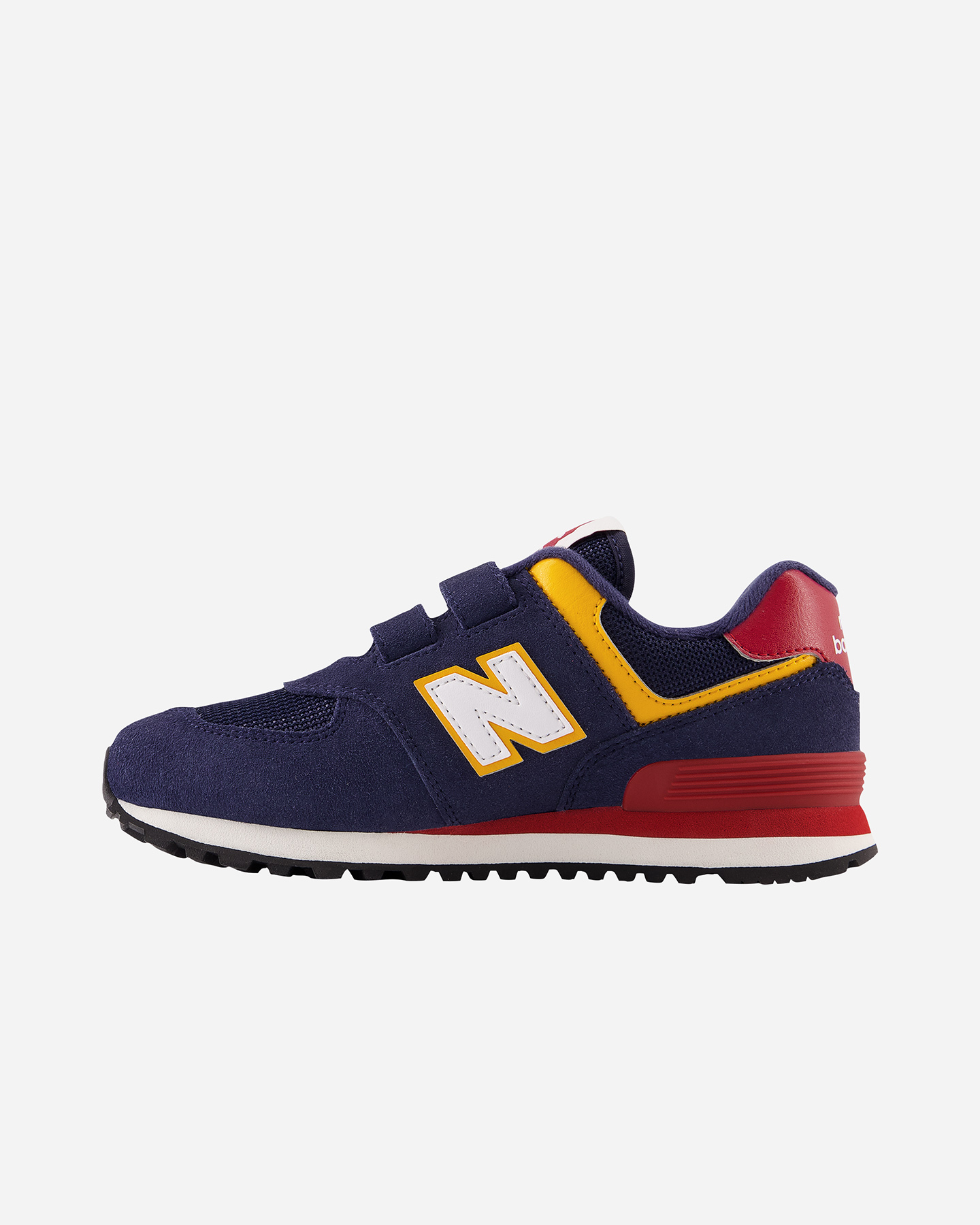 Scarpe sneakers NEW BALANCE 574 AS ROMA JR - Blu Navy - 4 | Cisalfa Sport