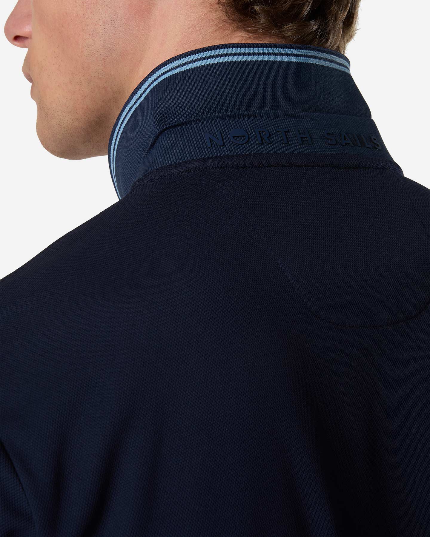 Polo NORTH SAILS PIQUET COOLMAX M - Blu Navy - 4 | Cisalfa Sport