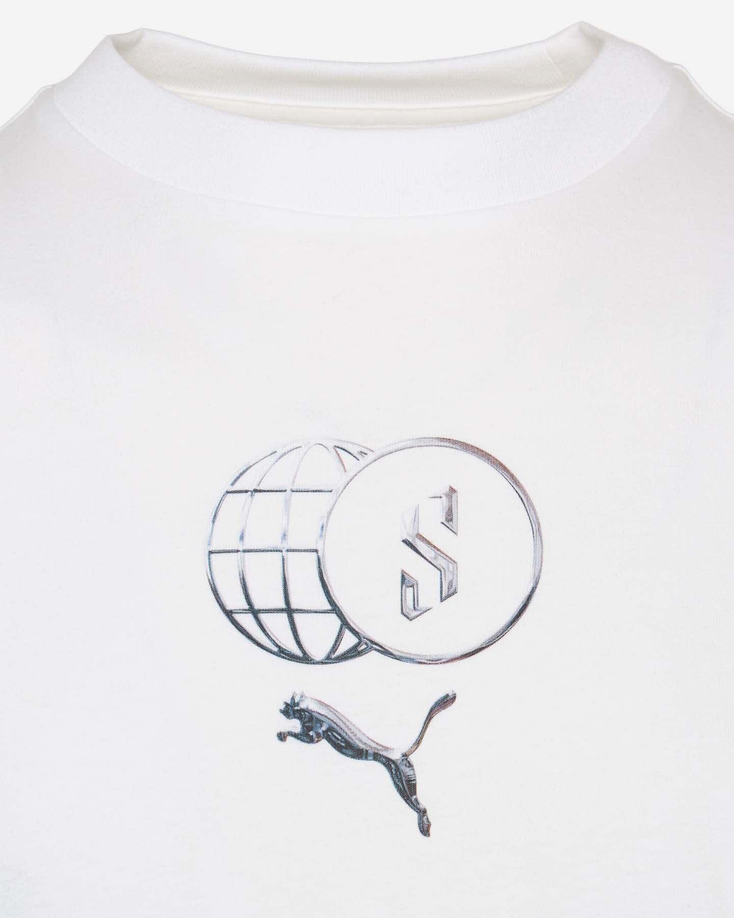 Maglia basket PUMA SCOOT LAB M - Bianco - 2 | Cisalfa Sport