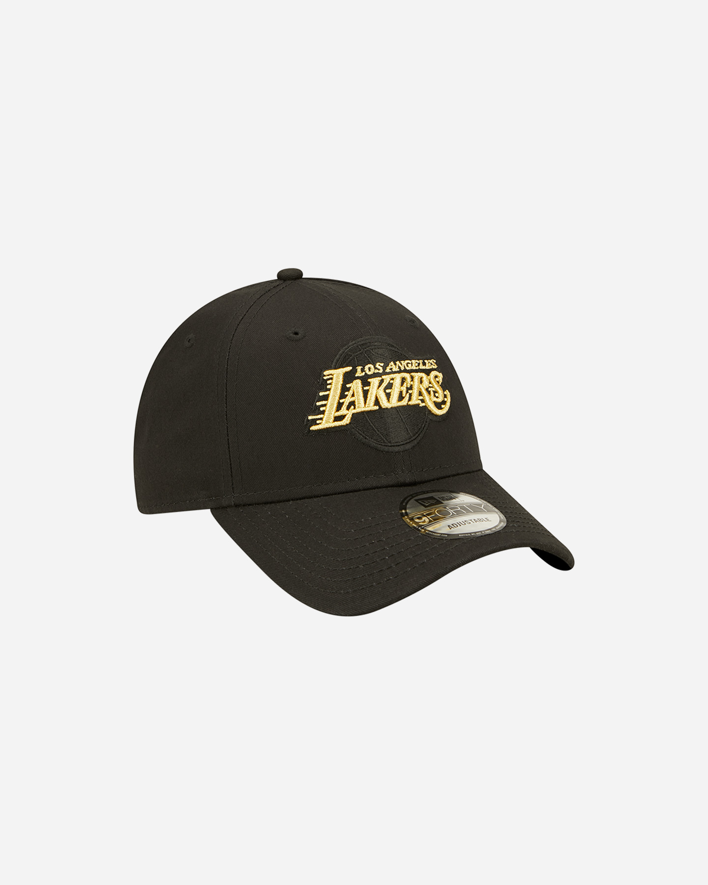 Cappellino NEW ERA 940 METALLIC LOS ANGELES LAKERS  - Nero - 2 | Cisalfa Sport