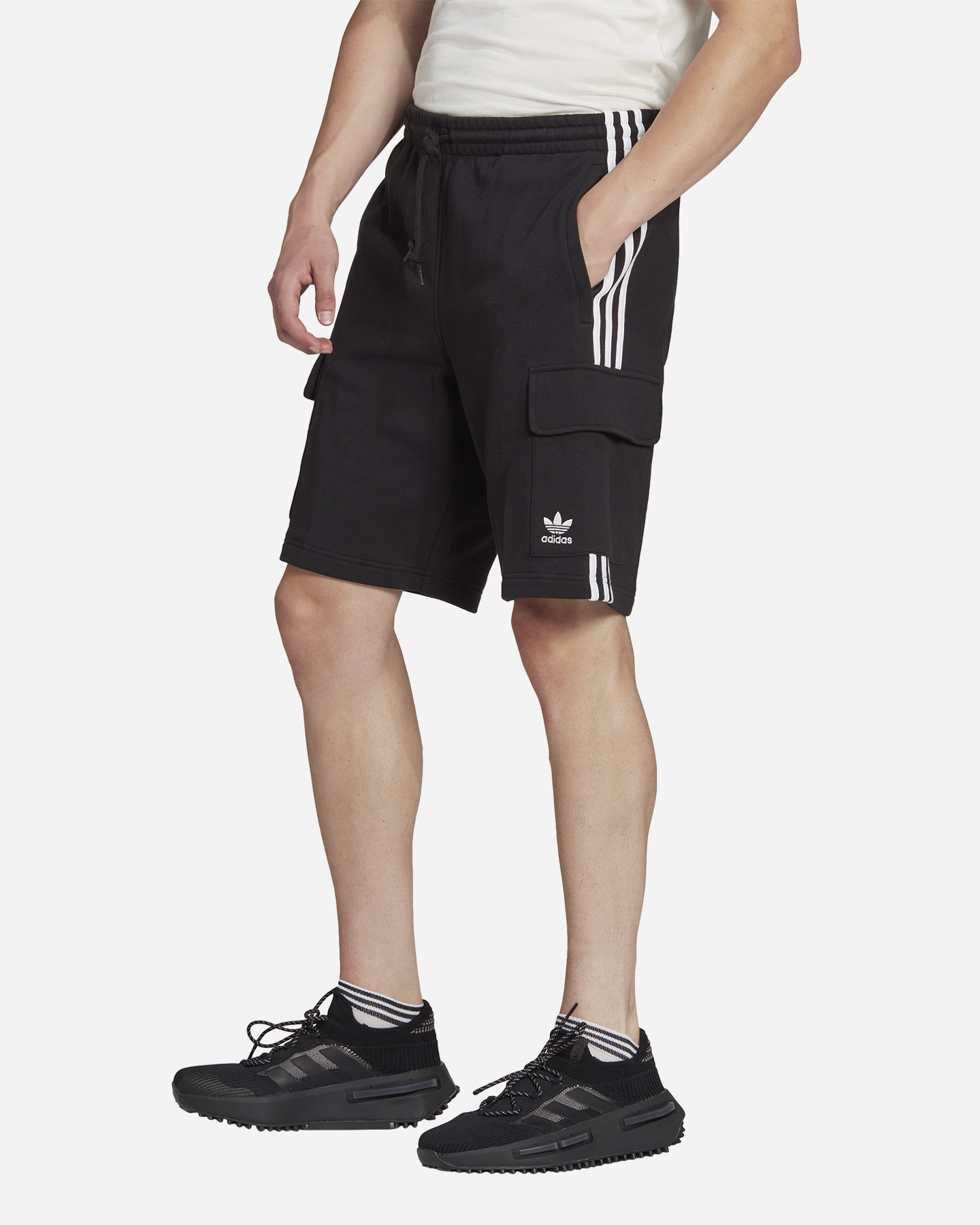 Bermuda ADIDAS 3STRIPES CARGO M - Nero - 1 | Cisalfa Sport