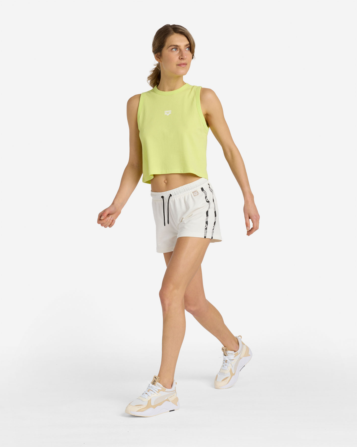 Canotta ARENA ATHLETIC ESSENTIAL W - Giallo - 4 | Cisalfa Sport