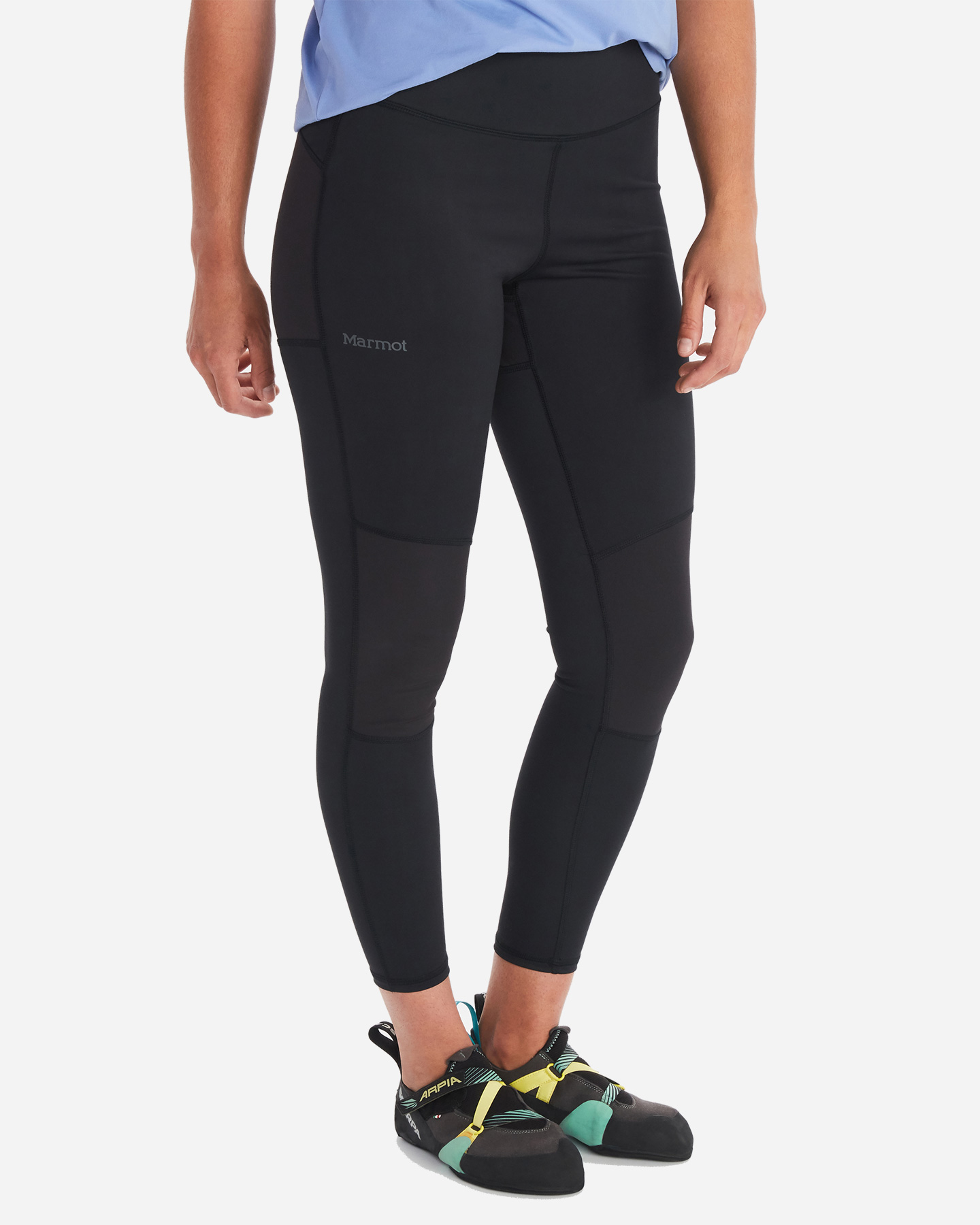 Pantalone outdoor MARMOT ROCK HAVEN HYBRID W - Nero - 2 | Cisalfa Sport