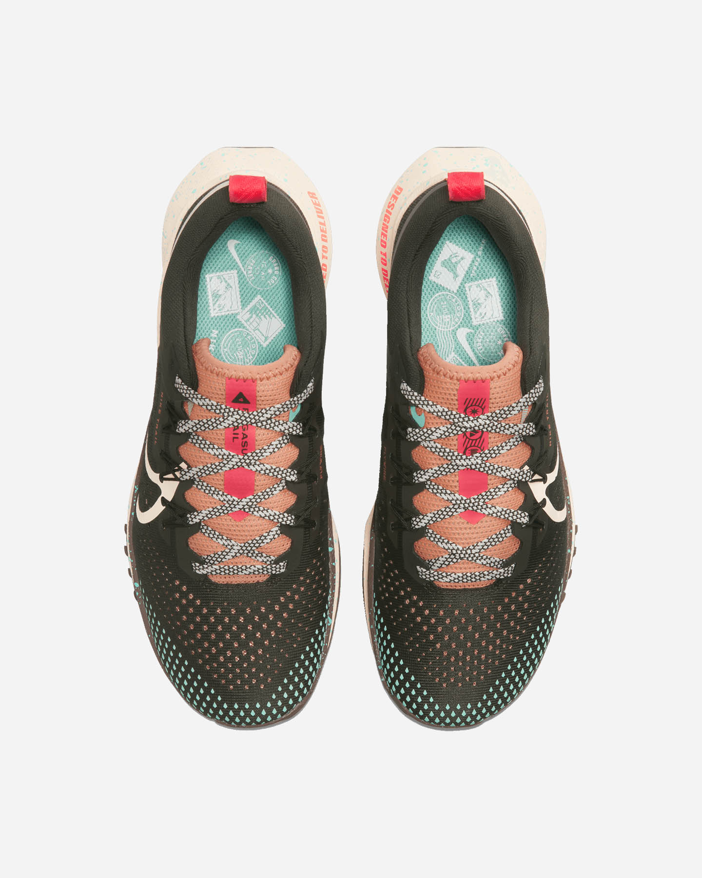 Scarpe trail NIKE REACT PEGASUS TRAIL 4 W - Marrone - 3 | Cisalfa Sport