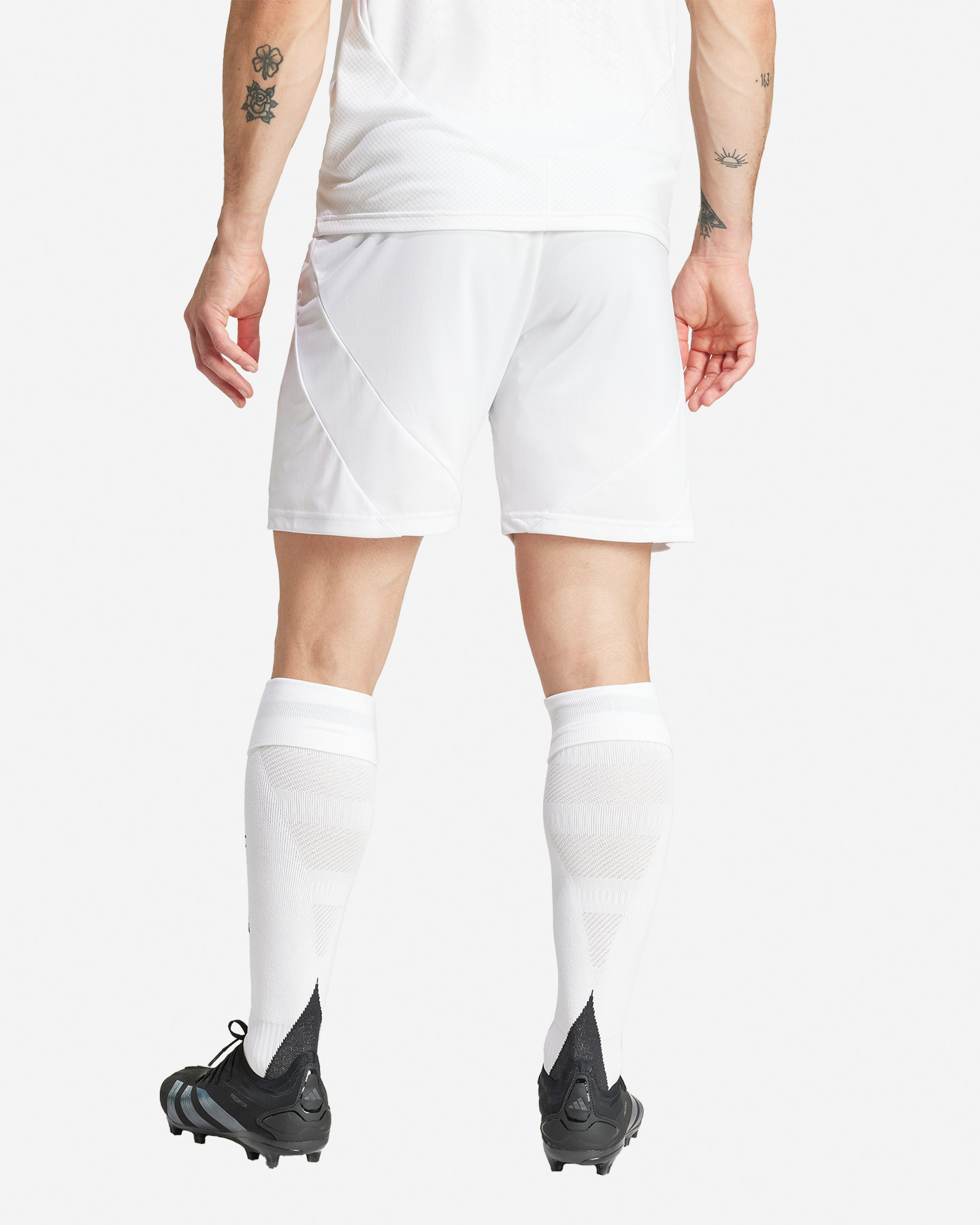 Pantaloncini calcio ufficiali ADIDAS REAL MADRID HOME 24-25 M - Bianco - 2 | Cisalfa Sport