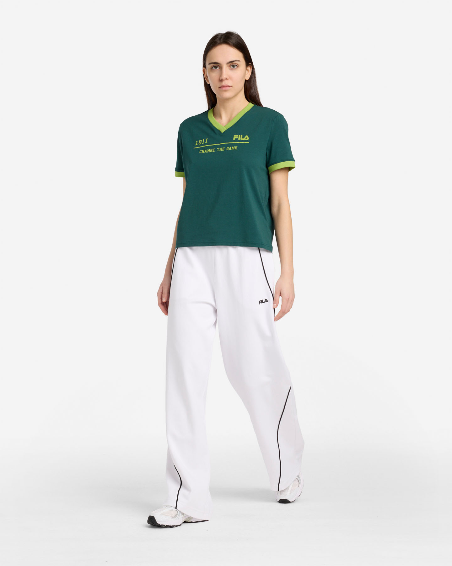 T-shirt FILA CONTEMPORARY STREET STYLE W - Verde - 2 | Cisalfa Sport