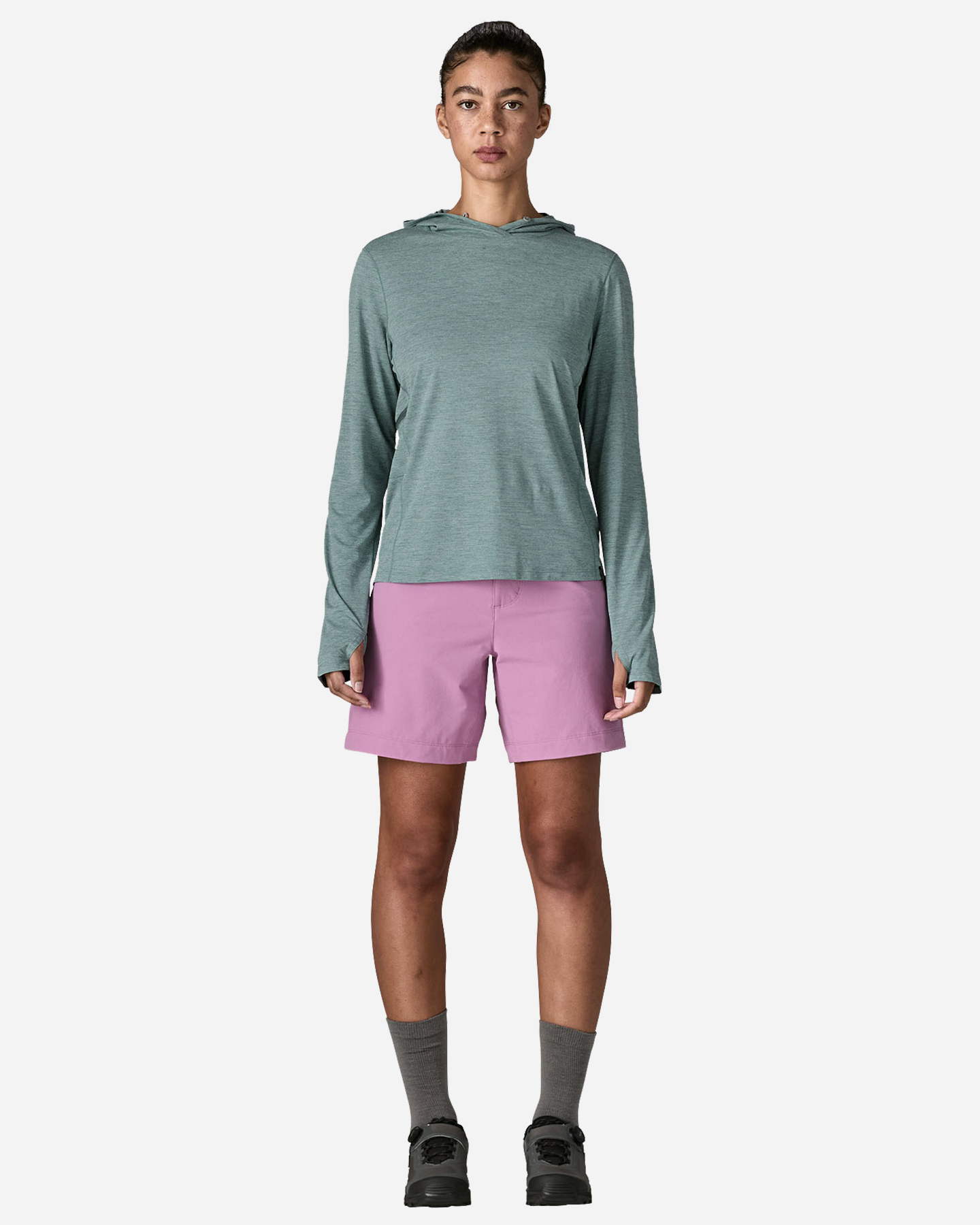 Felpa PATAGONIA CAPILENE COOL SUN W - Verde - 3 | Cisalfa Sport