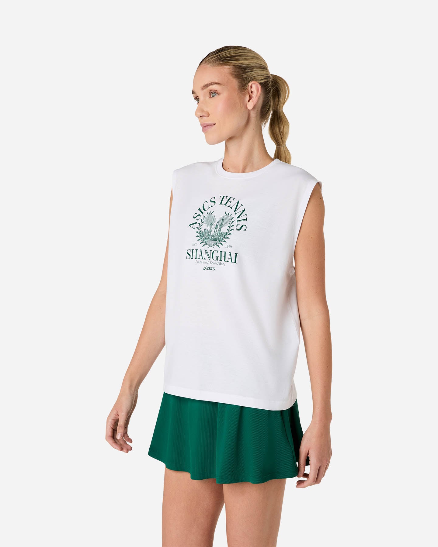 T-shirt tennis ASICS GAME SEASONAL W - Bianco - 2 | Cisalfa Sport