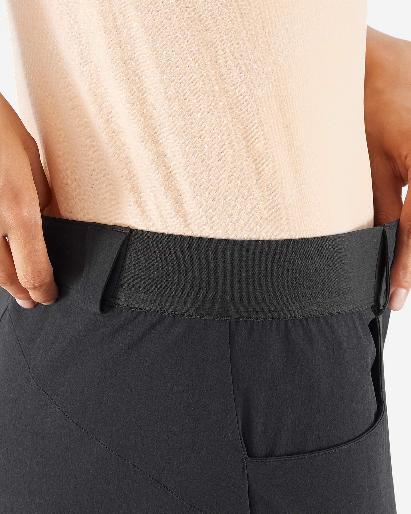 Pantalone outdoor SALOMON WAYFARER W - Nero - 3 | Cisalfa Sport