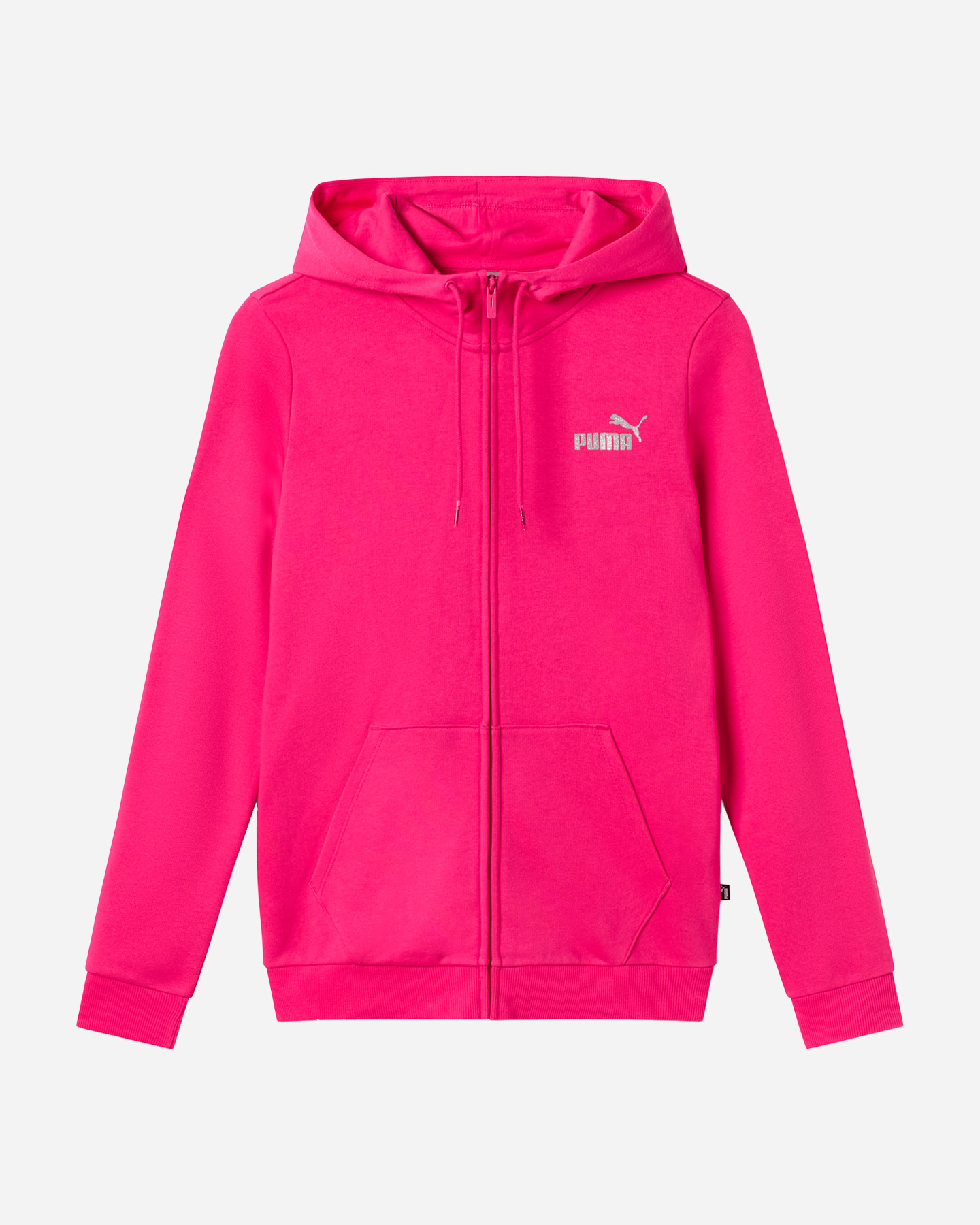 Felpa PUMA ESSENTIAL+ GLITTER W - Rosa - 0 | Cisalfa Sport