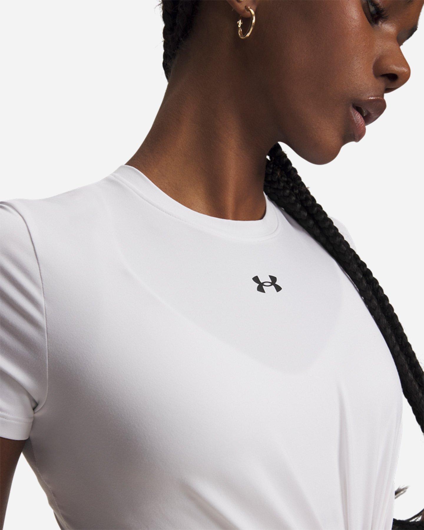 T-shirt training UNDER ARMOUR VANISH W - Bianco - 2 | Cisalfa Sport