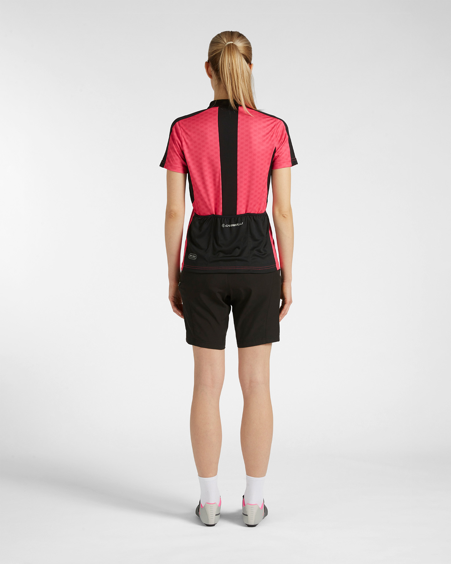 Maglia ciclismo CARNIELLI ALL OVER PRINTED W - Rosa - 2 | Cisalfa Sport
