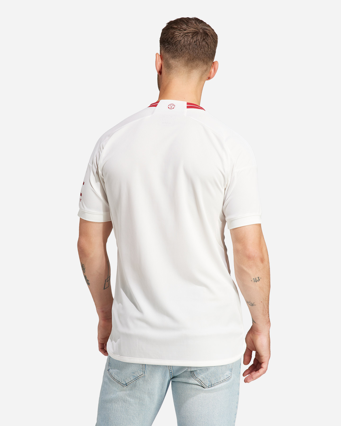 Maglia calcio ufficiale ADIDAS MANCHESTER UNITED THIRD 23-24 M - Bianco - 3 | Cisalfa Sport