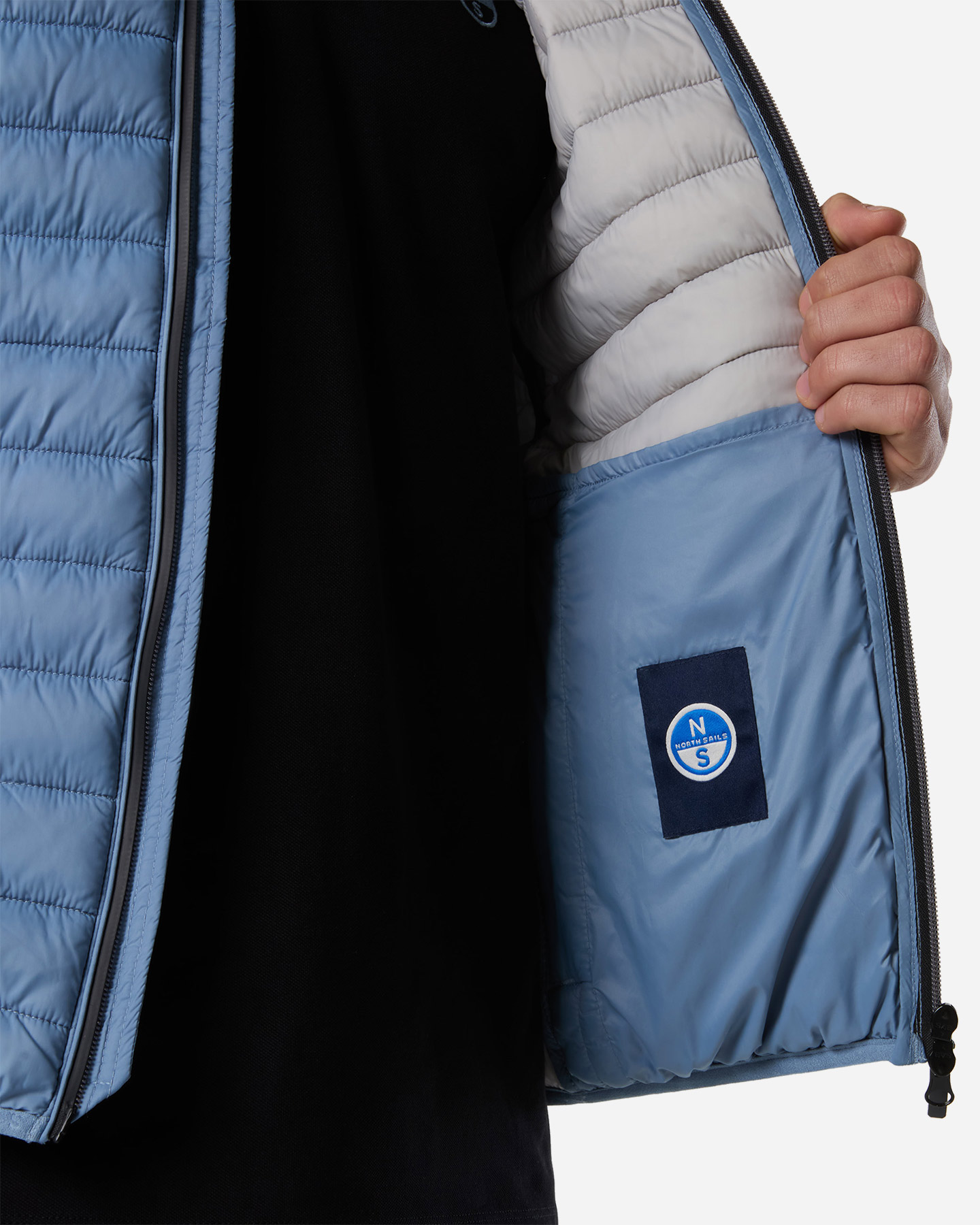 Gilet NORTH SAILS ZEPHIR ULTRALIGHT M - Azzurro - 5 | Cisalfa Sport