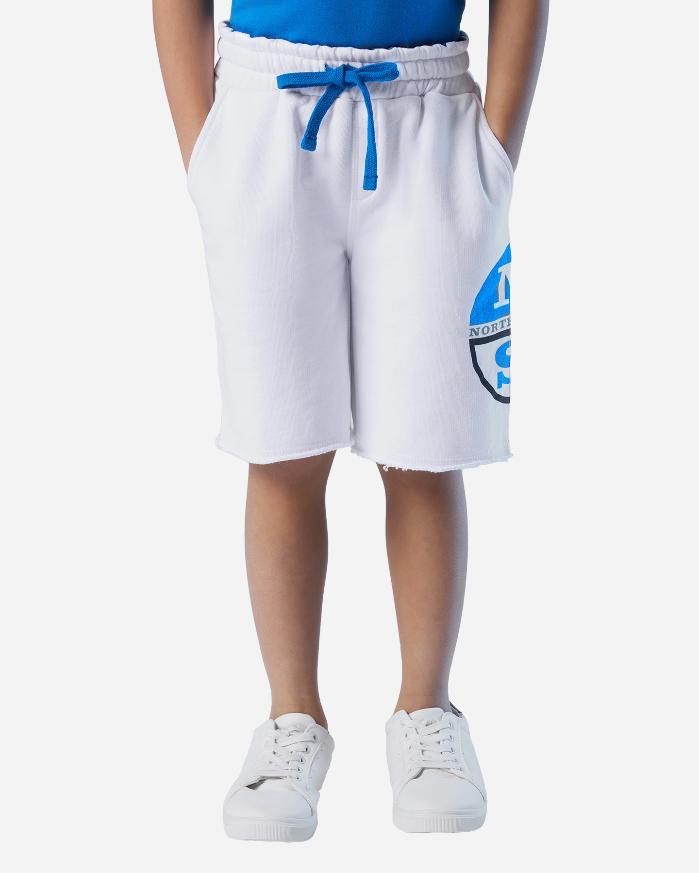 Bermuda NORTH SAILS BIG LOGO JR - Bianco - 1 | Cisalfa Sport