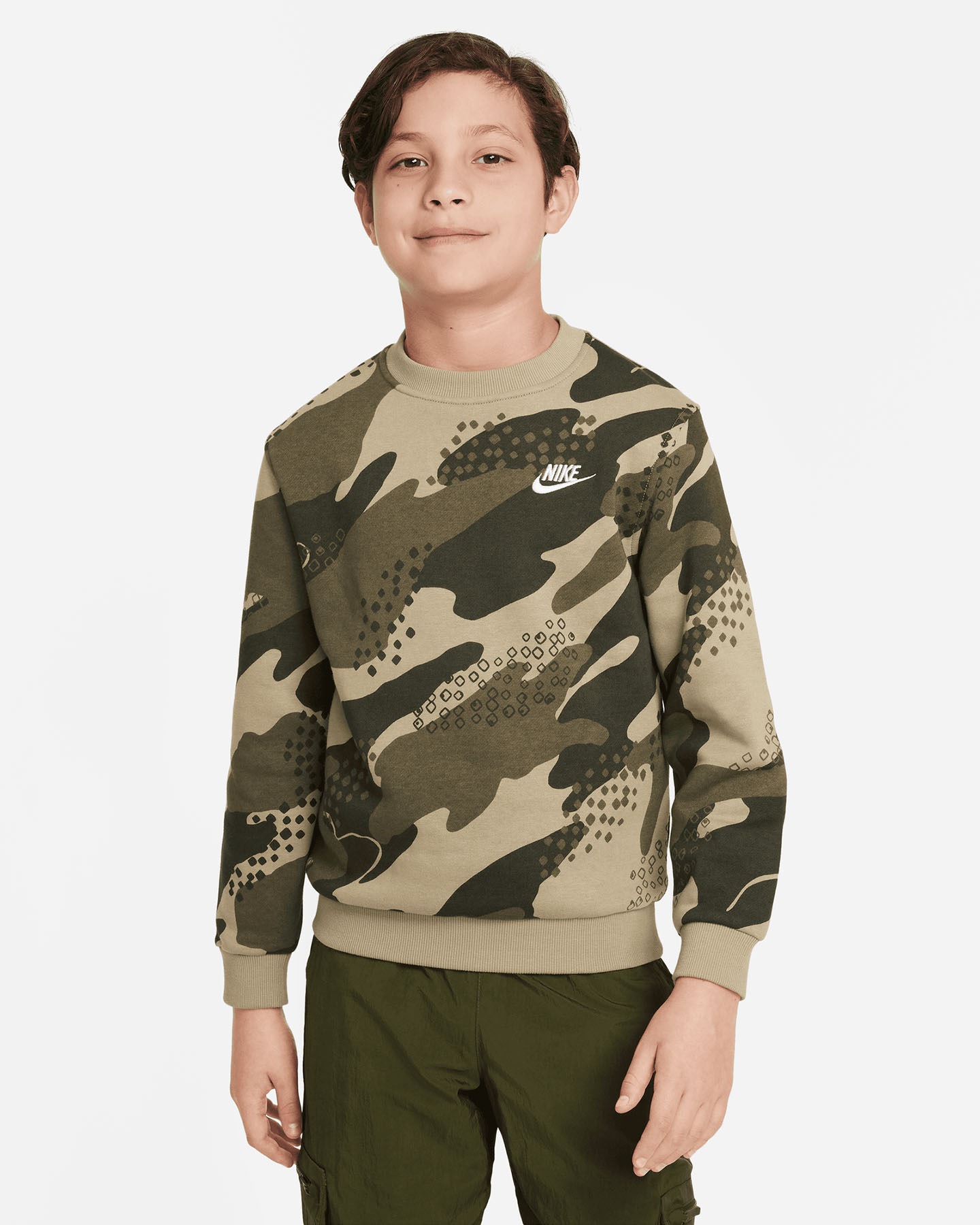 Felpa NIKE SPORTWEAR JR - Marrone - 0 | Cisalfa Sport