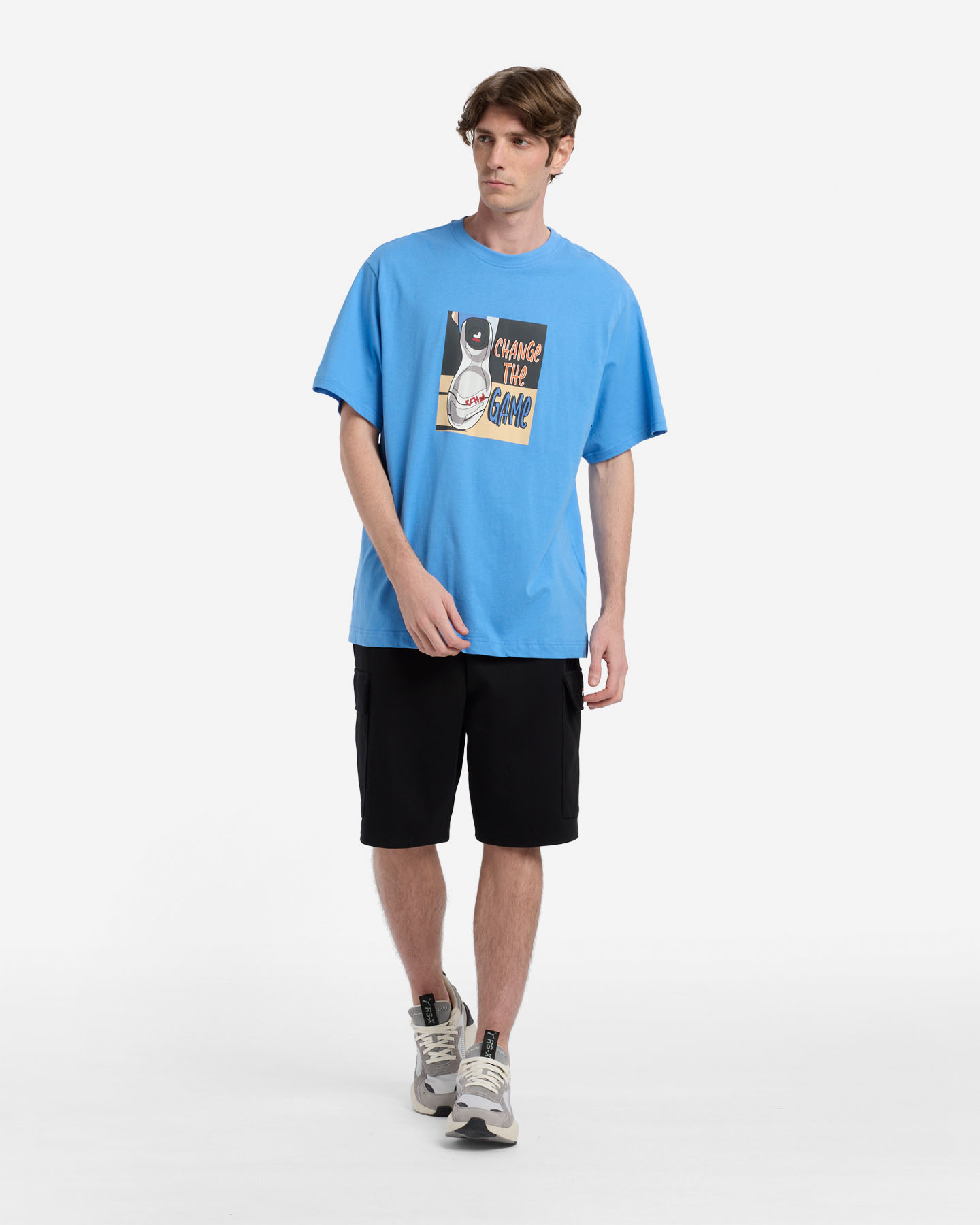 T-shirt FILA ATHLEISURE DYNAMISM M - Azzurro - 4 | Cisalfa Sport